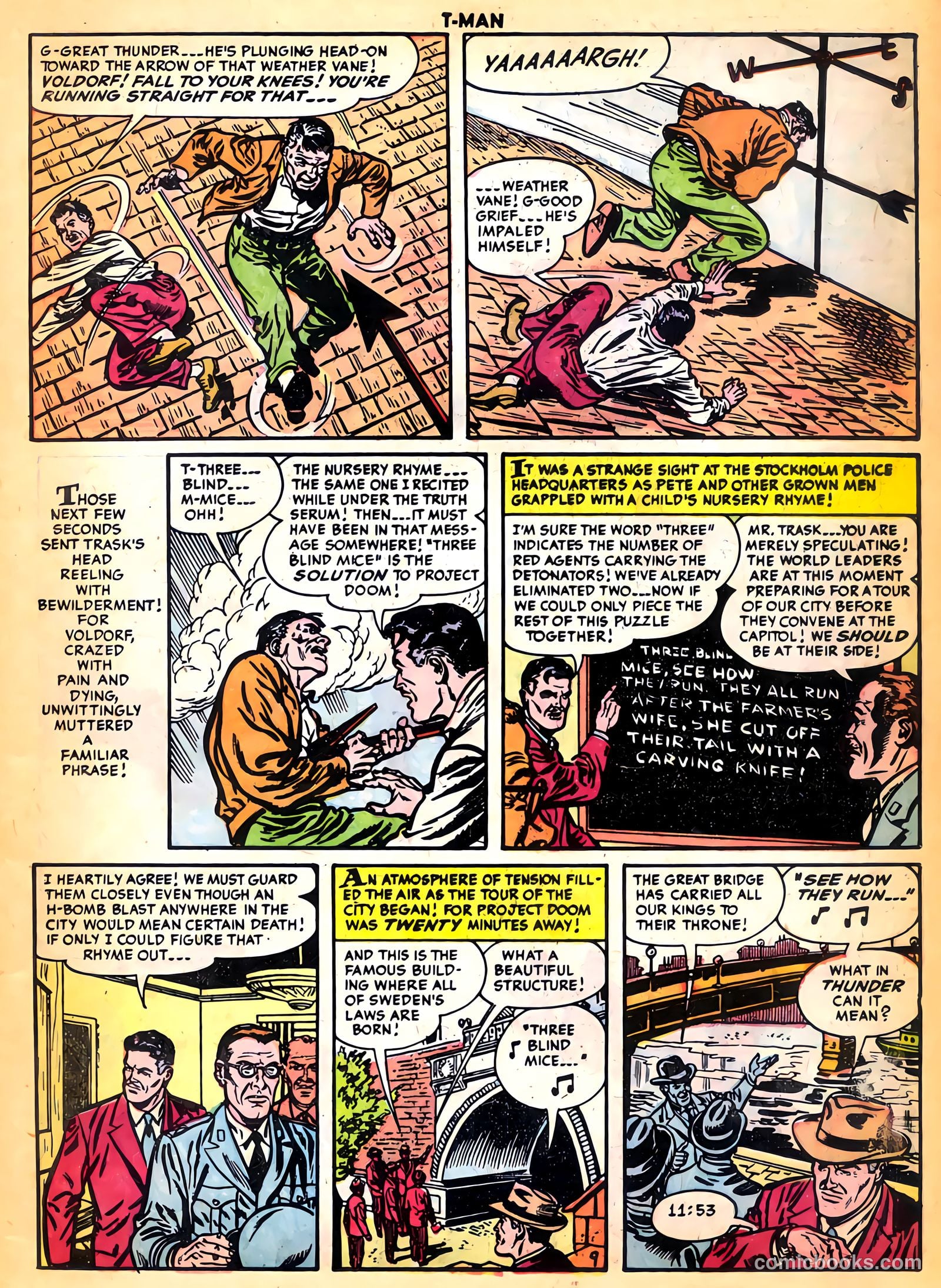 T-Man #20 (1954) — page 11 of 36