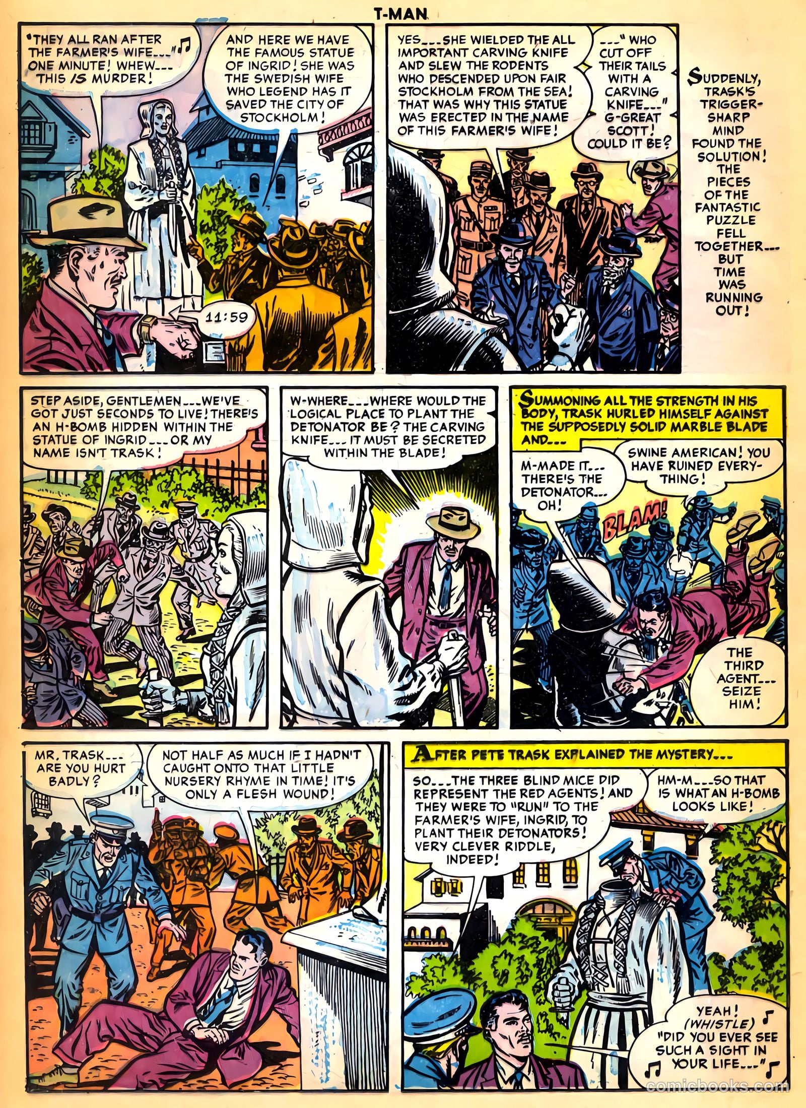 T-Man #20 (1954) — page 12 of 36