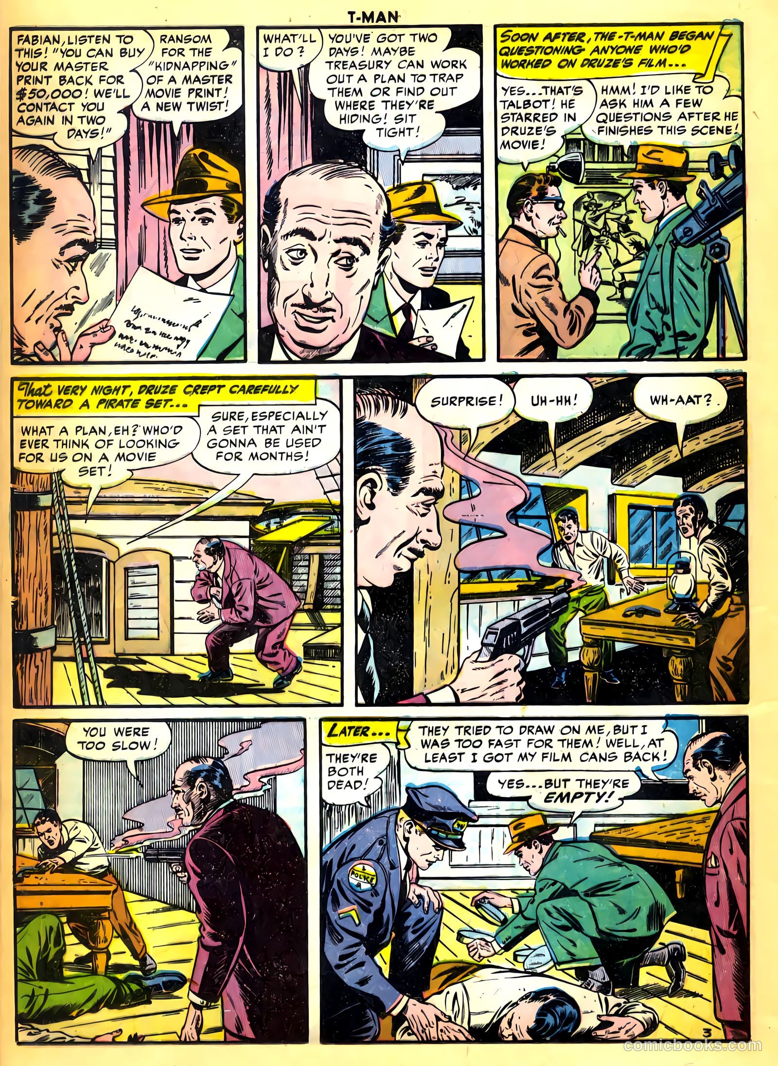 T-Man #20 (1954) — page 16 of 36