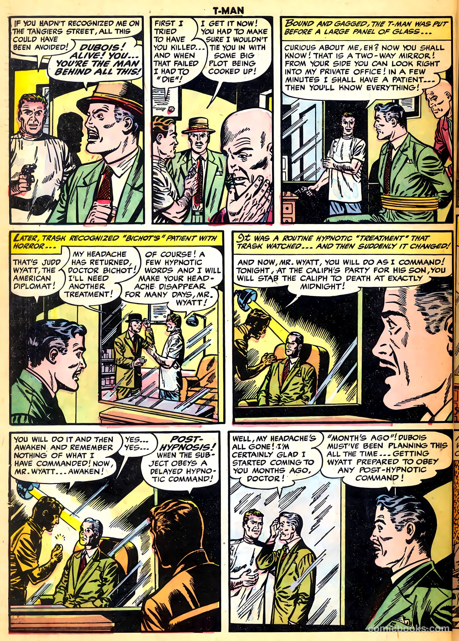 T-Man #20 (1954) — page 30 of 36