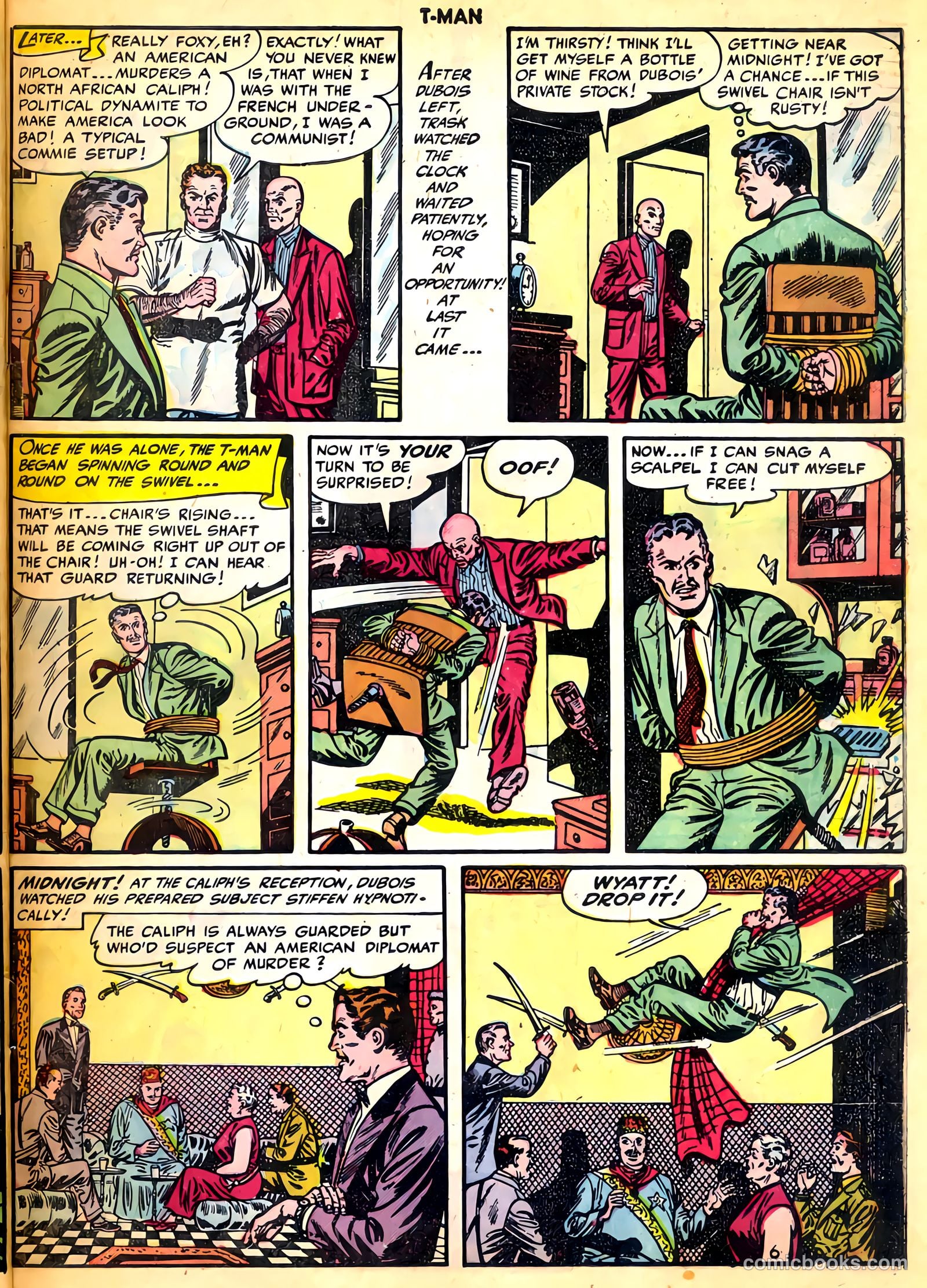 T-Man #20 (1954) — page 31 of 36