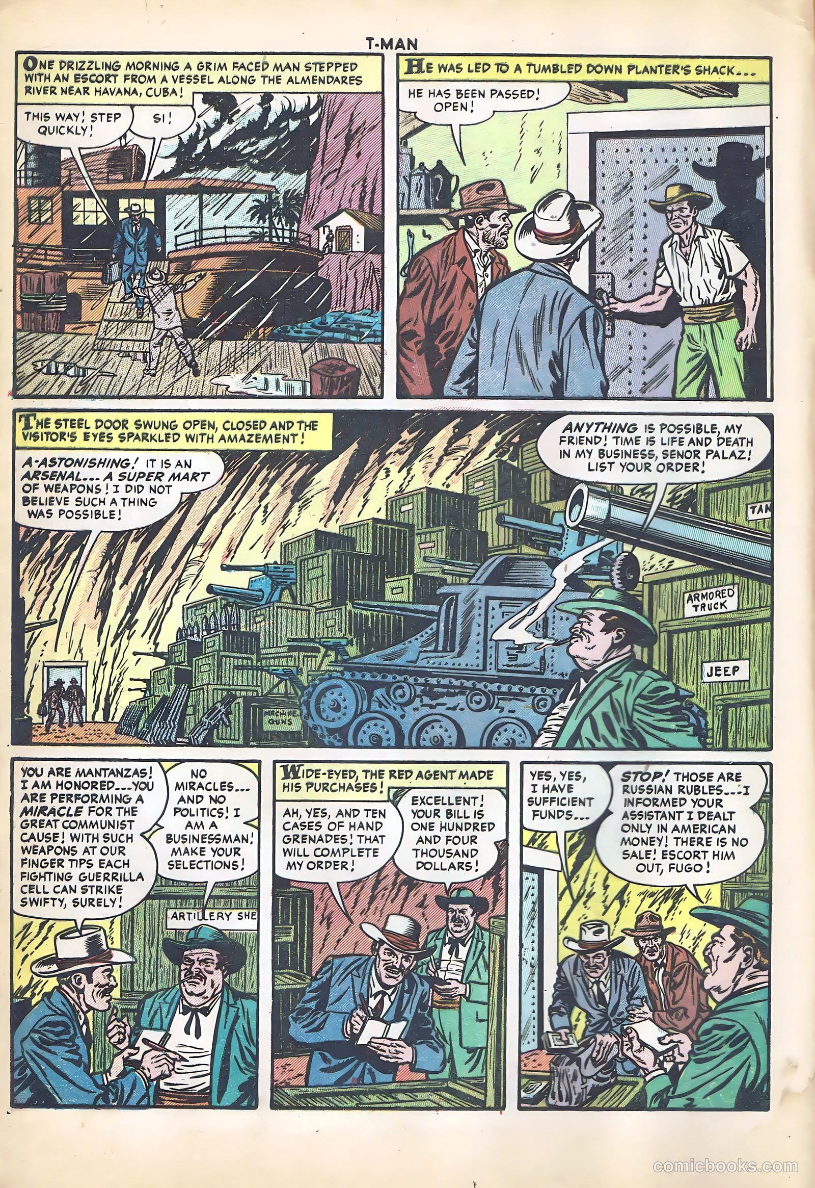 T-Man #21 (1955) — page 4 of 36