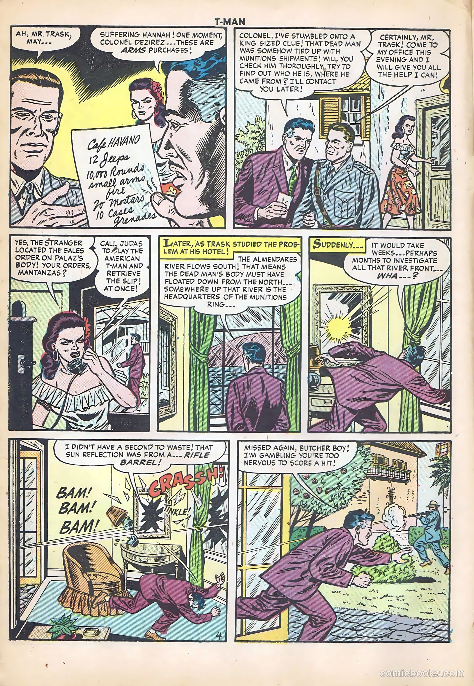 T-Man #21 (1955) — page 6 of 36