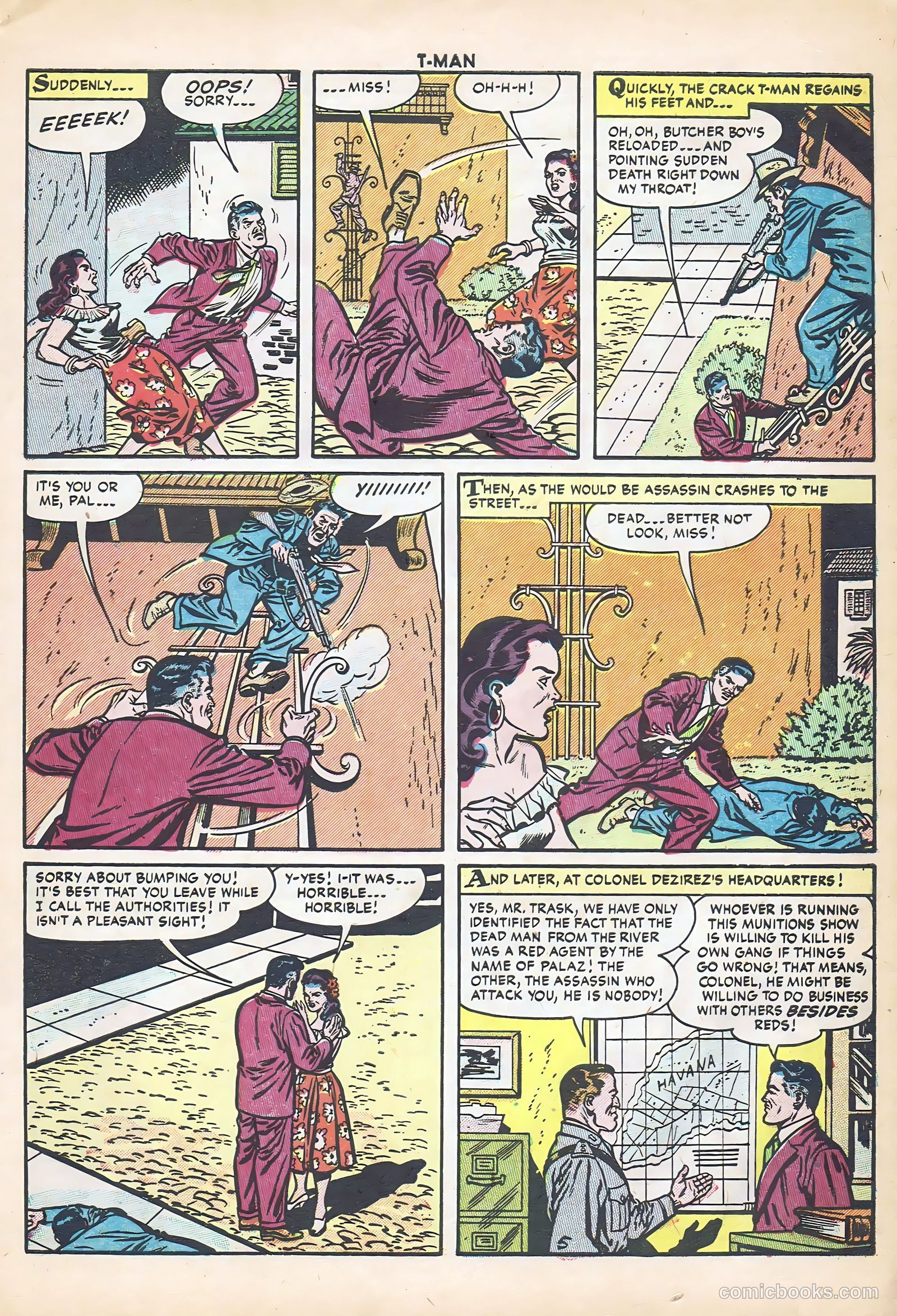 T-Man #21 (1955) — page 7 of 36