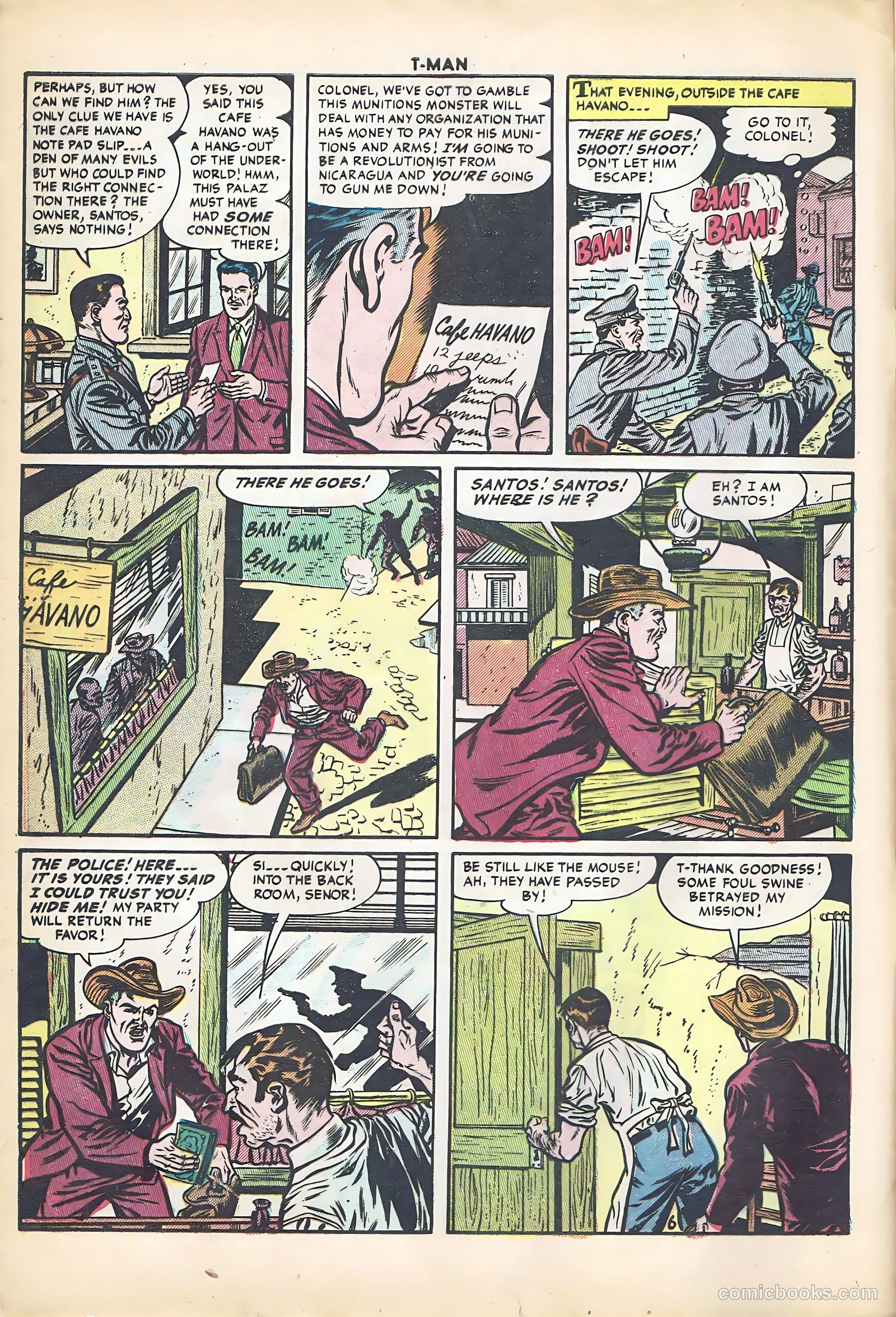 T-Man #21 (1955) — page 8 of 36