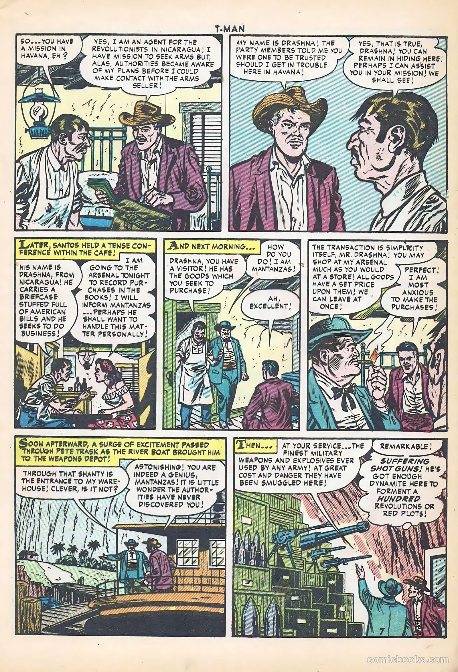 T-Man #21 (1955) — page 9 of 36