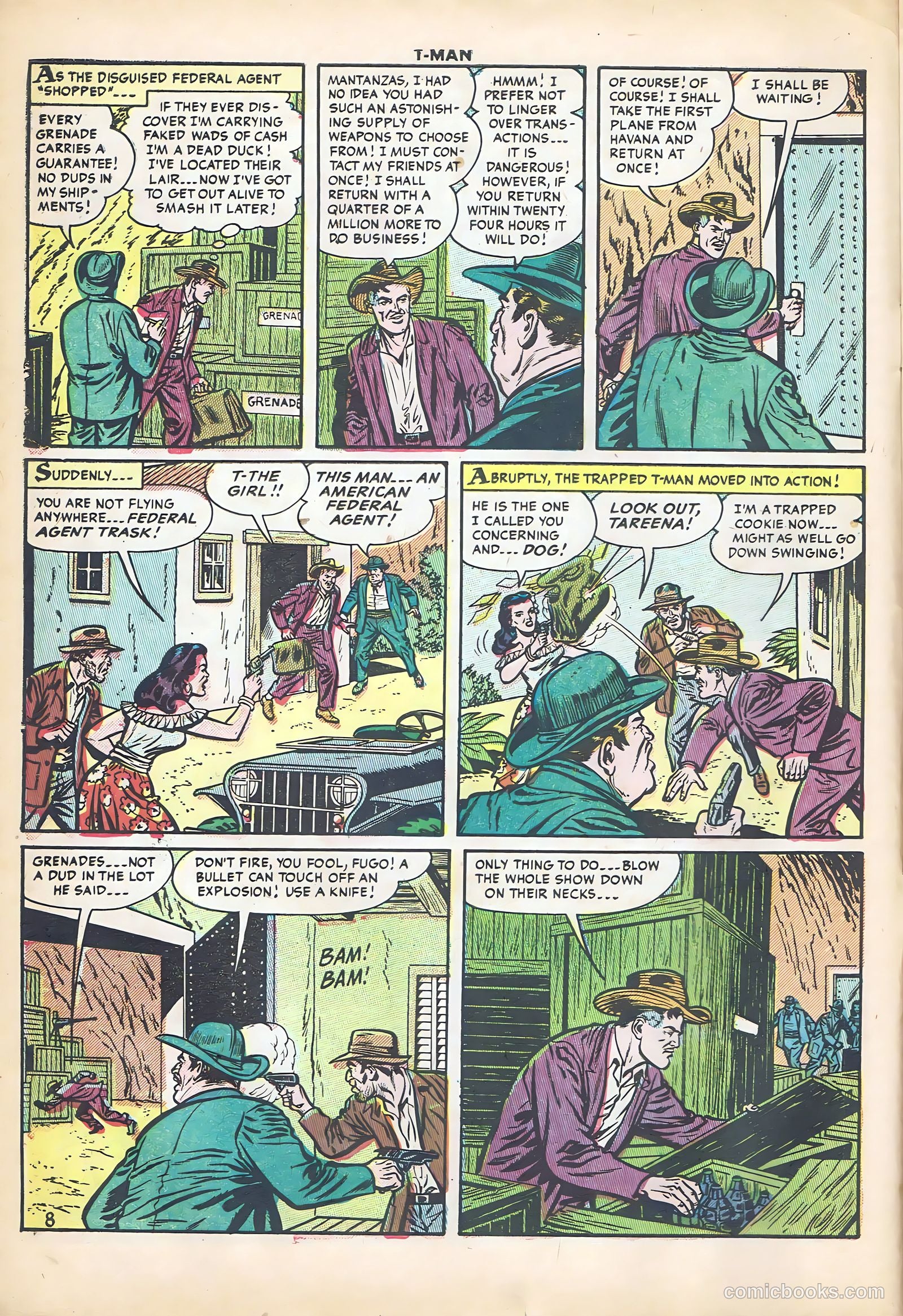 T-Man #21 (1955) — page 10 of 36