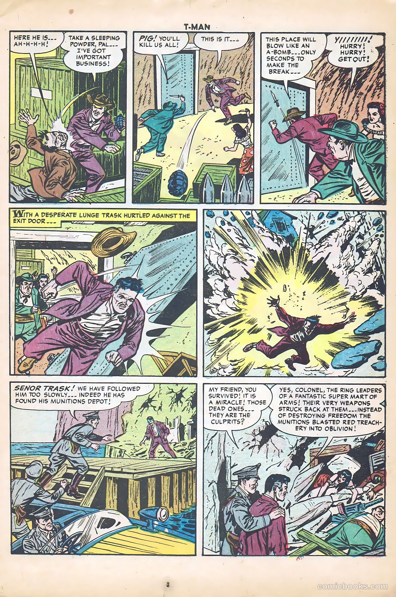 T-Man #21 (1955) — page 11 of 36