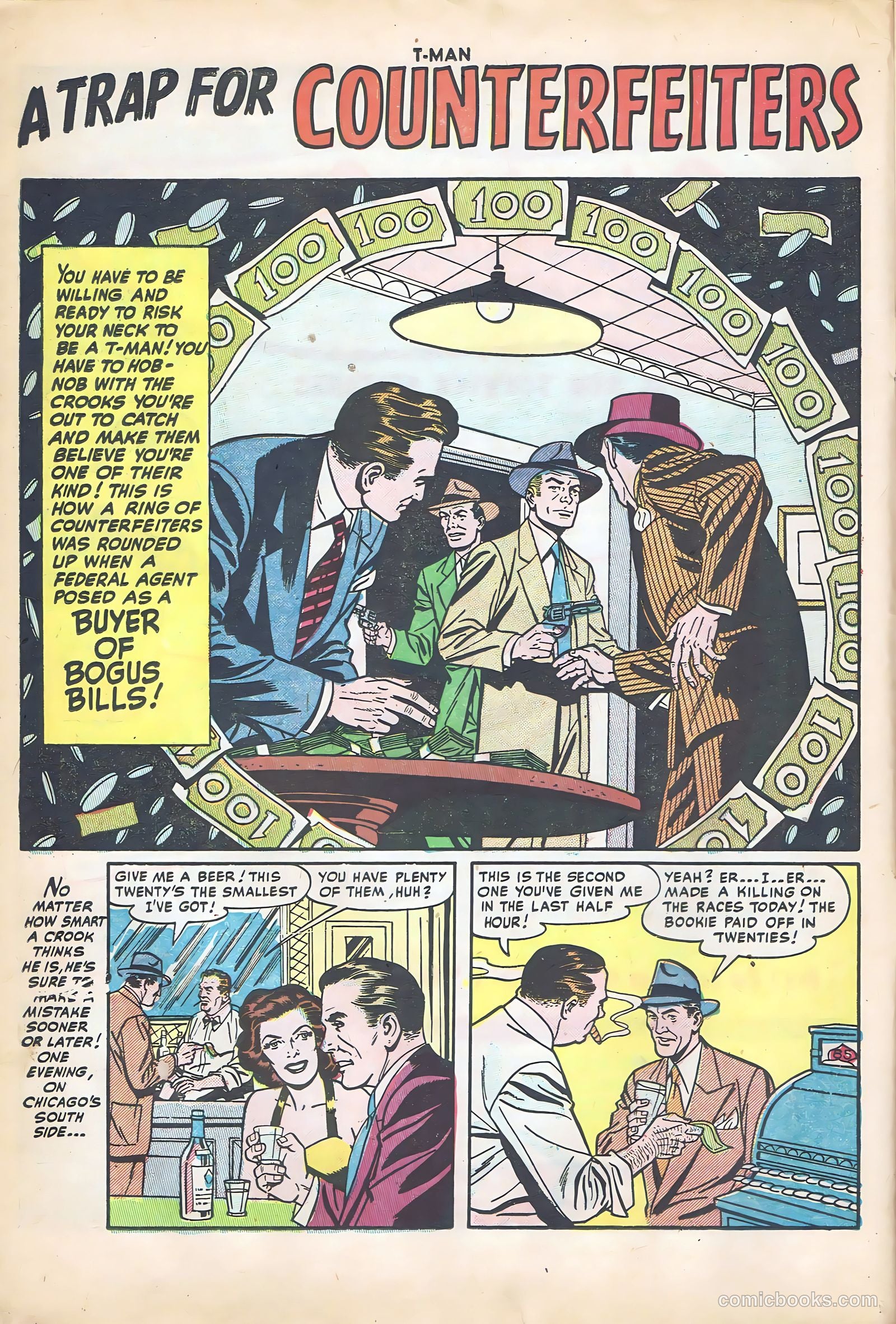 T-Man #21 (1955) — page 14 of 36