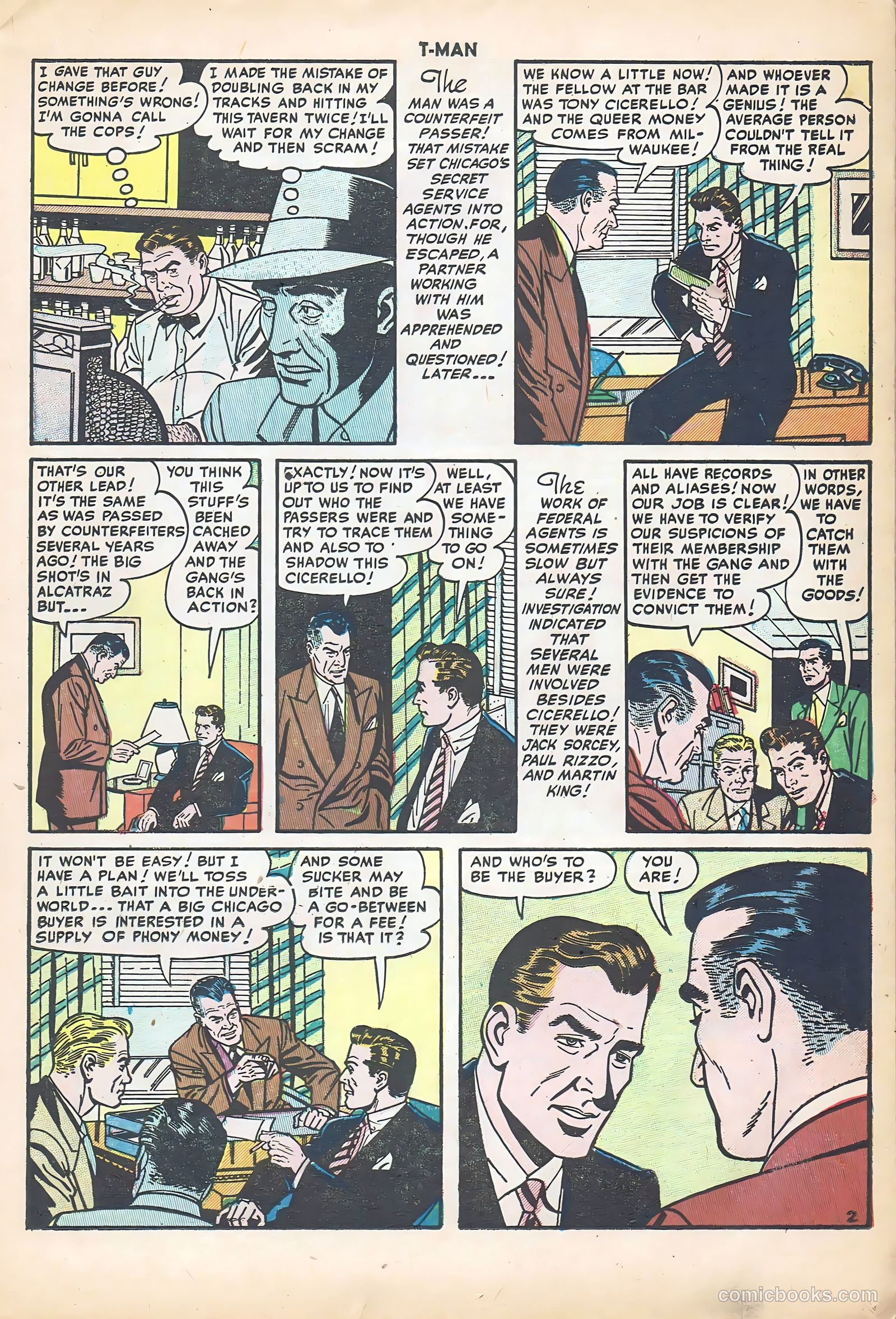 T-Man #21 (1955) — page 15 of 36