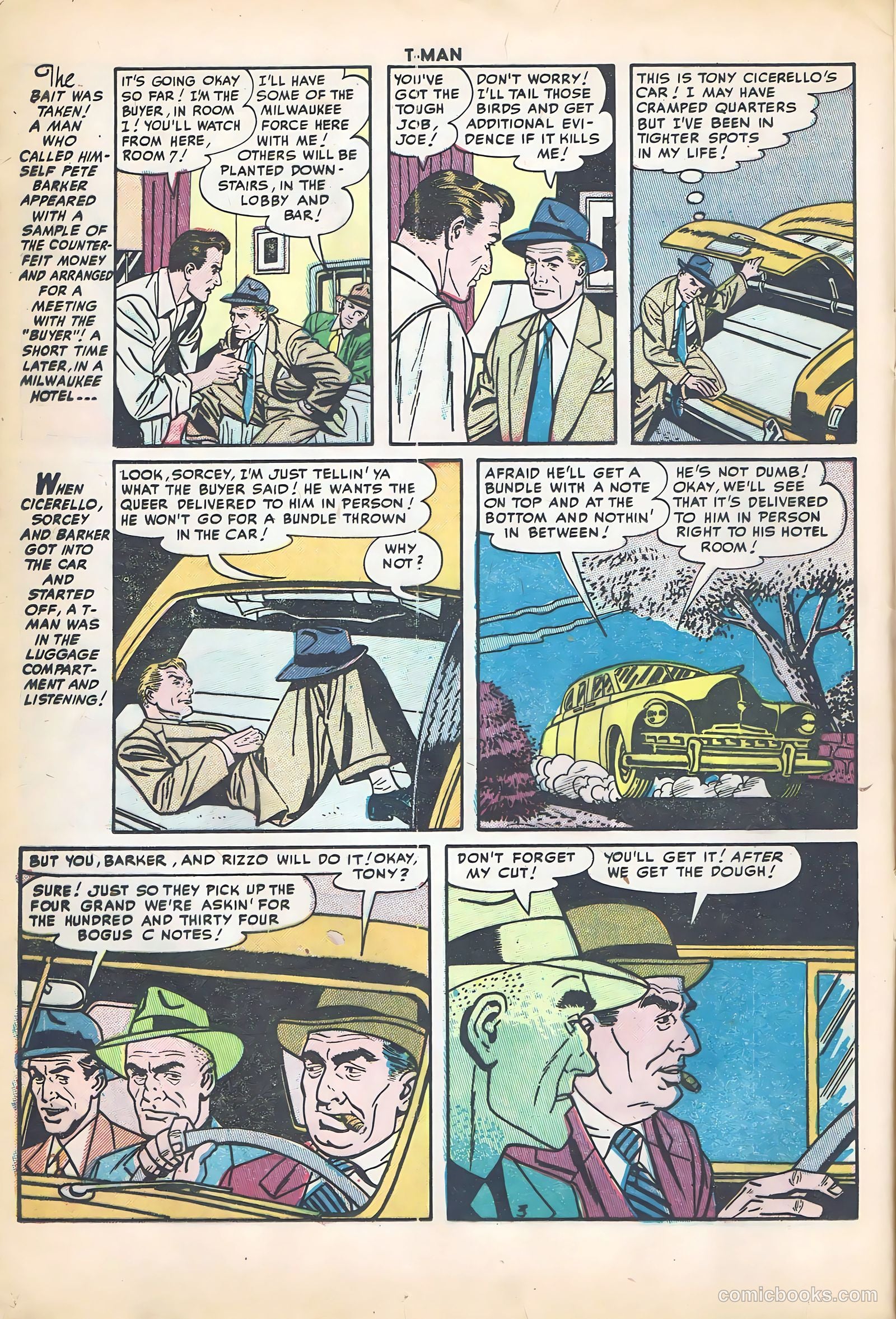 T-Man #21 (1955) — page 16 of 36