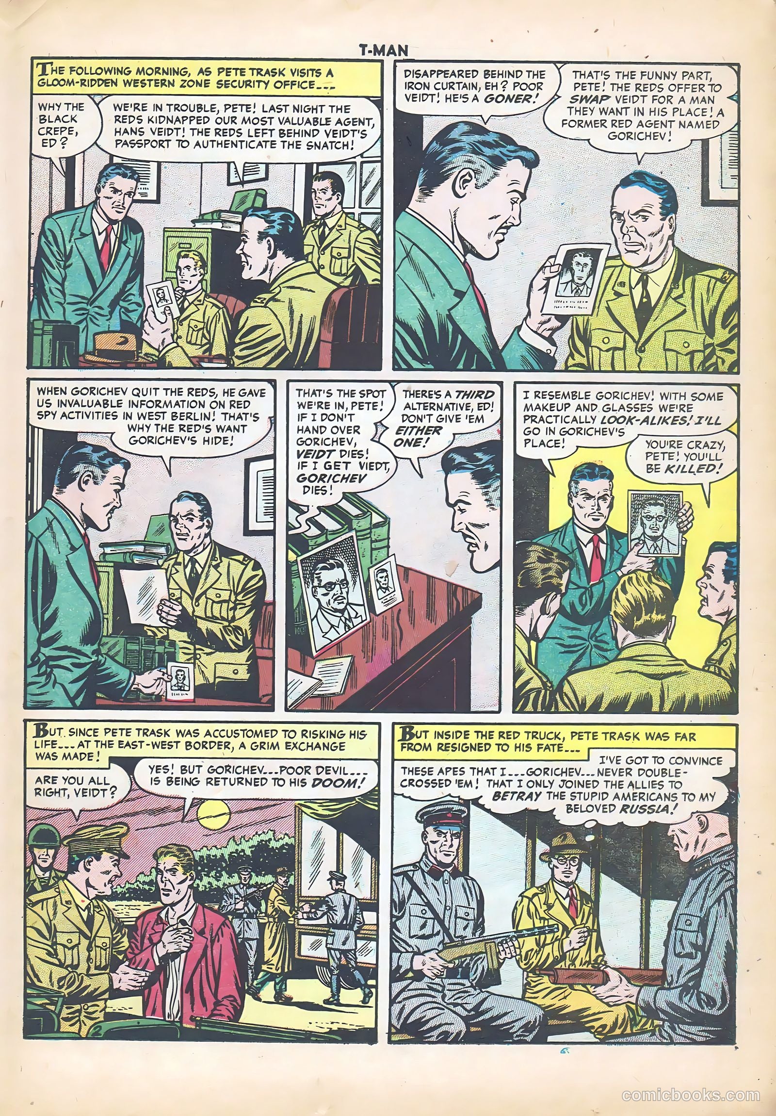T-Man #21 (1955) — page 19 of 36