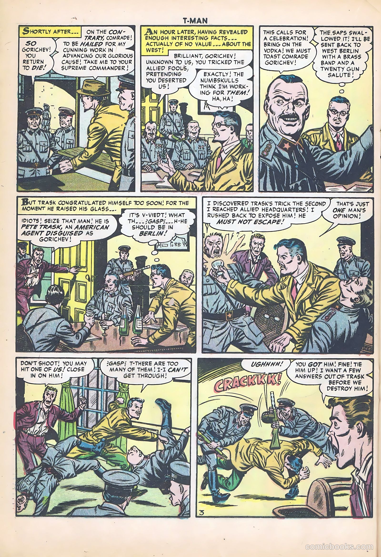 T-Man #21 (1955) — page 20 of 36