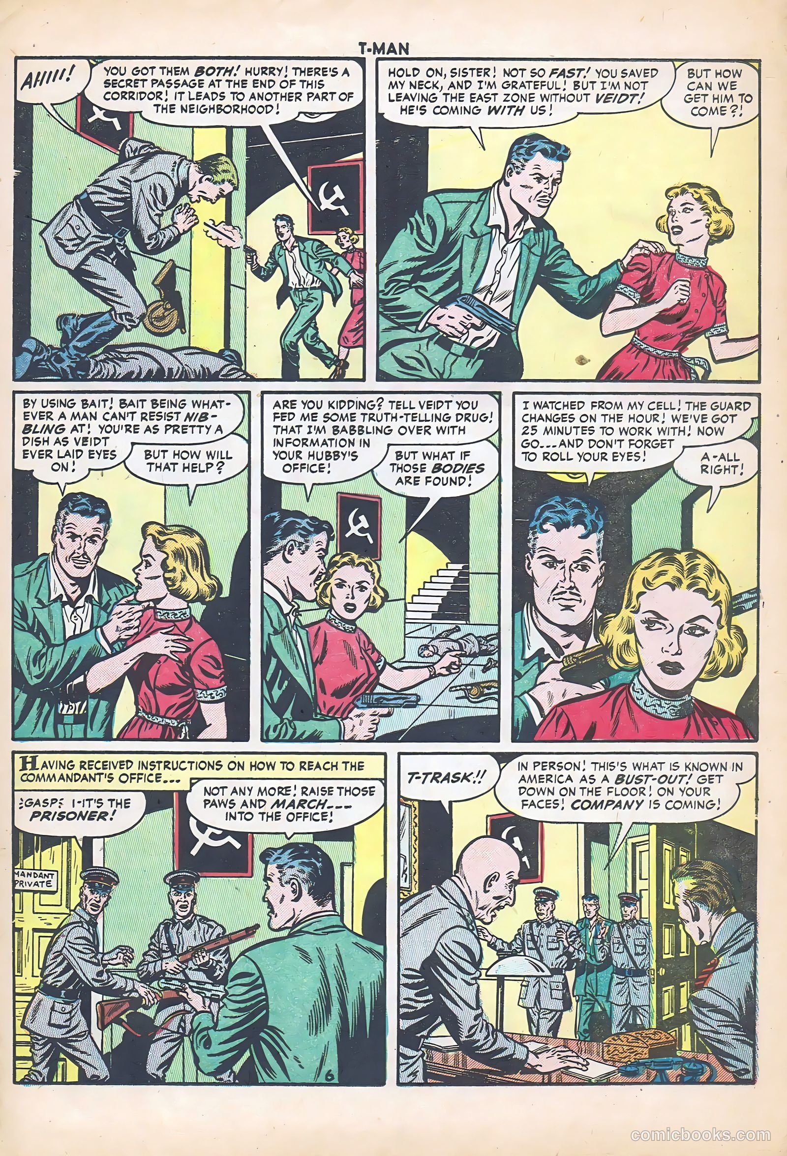 T-Man #21 (1955) — page 23 of 36
