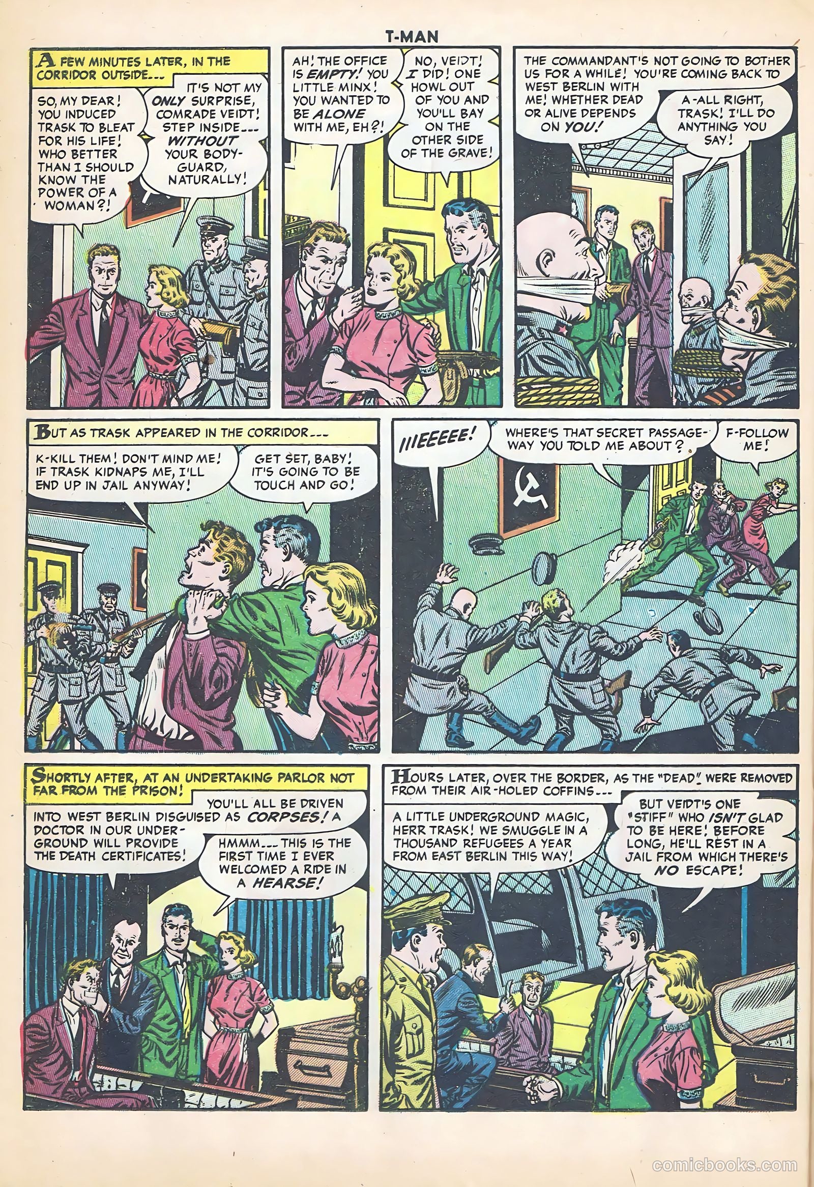 T-Man #21 (1955) — page 24 of 36