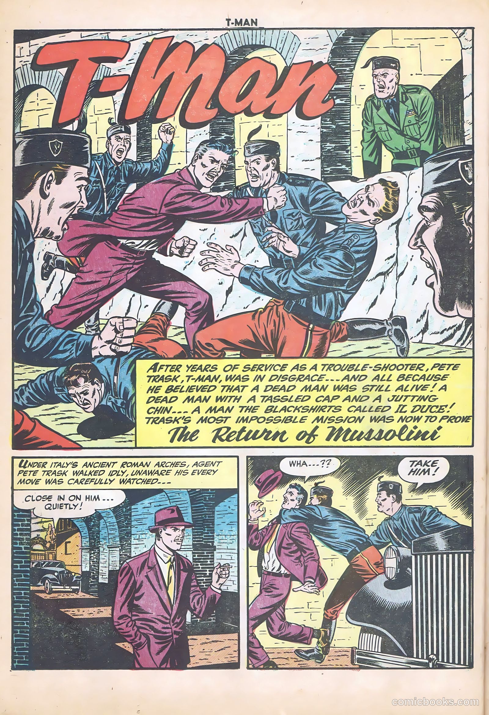 T-Man #21 (1955) — page 26 of 36