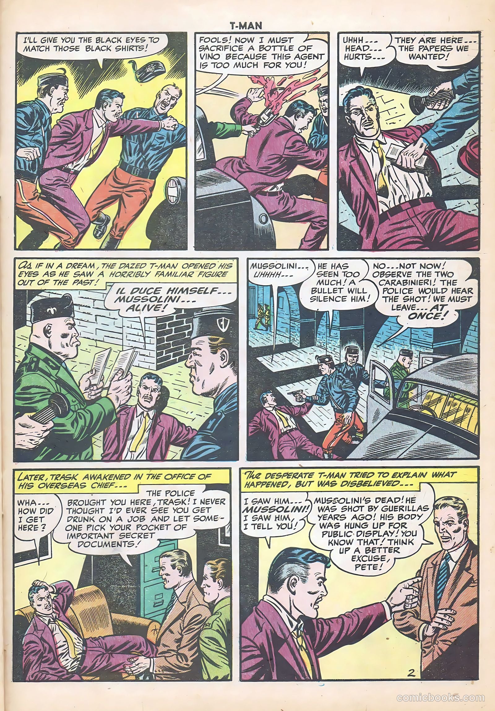 T-Man #21 (1955) — page 27 of 36
