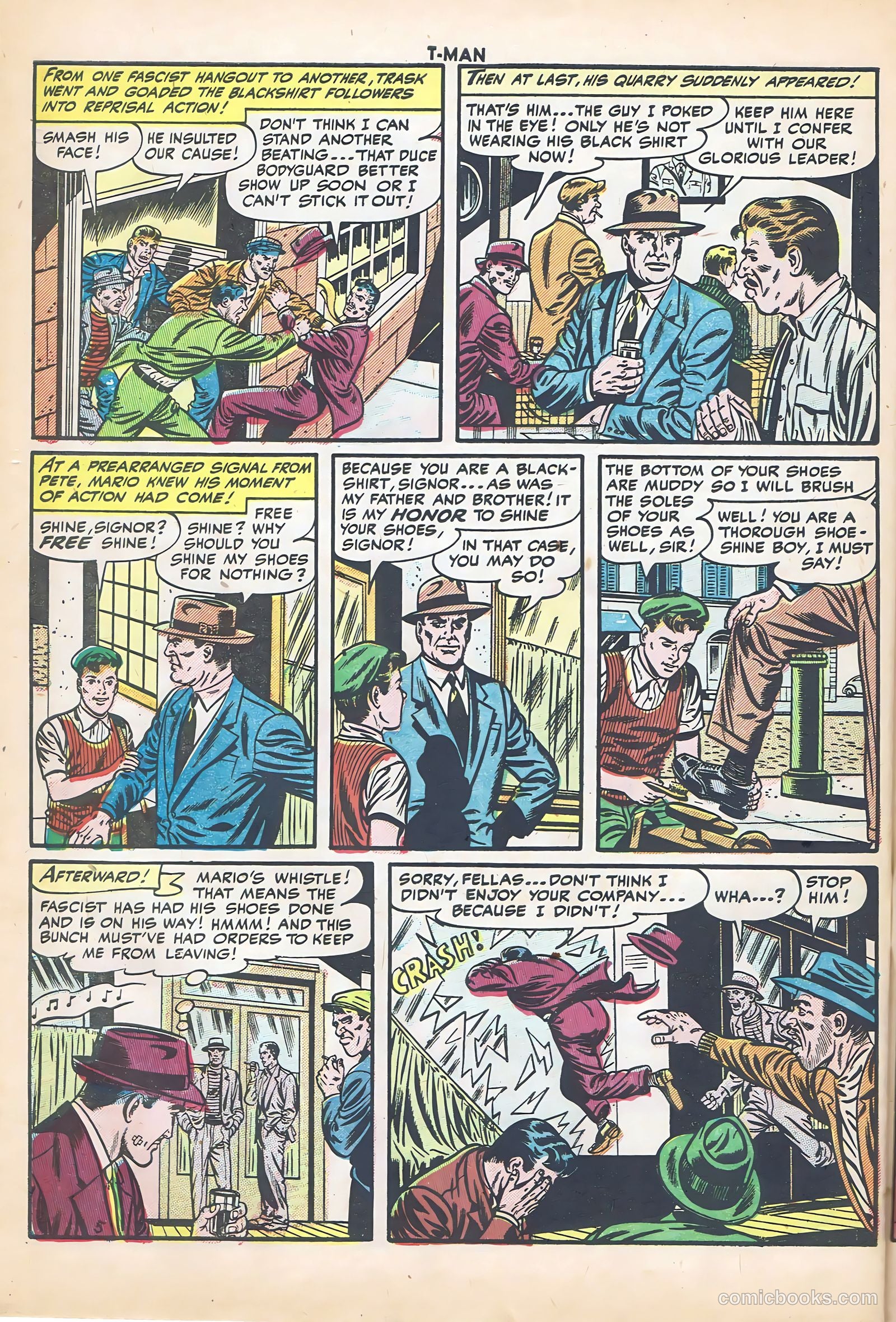 T-Man #21 (1955) — page 30 of 36