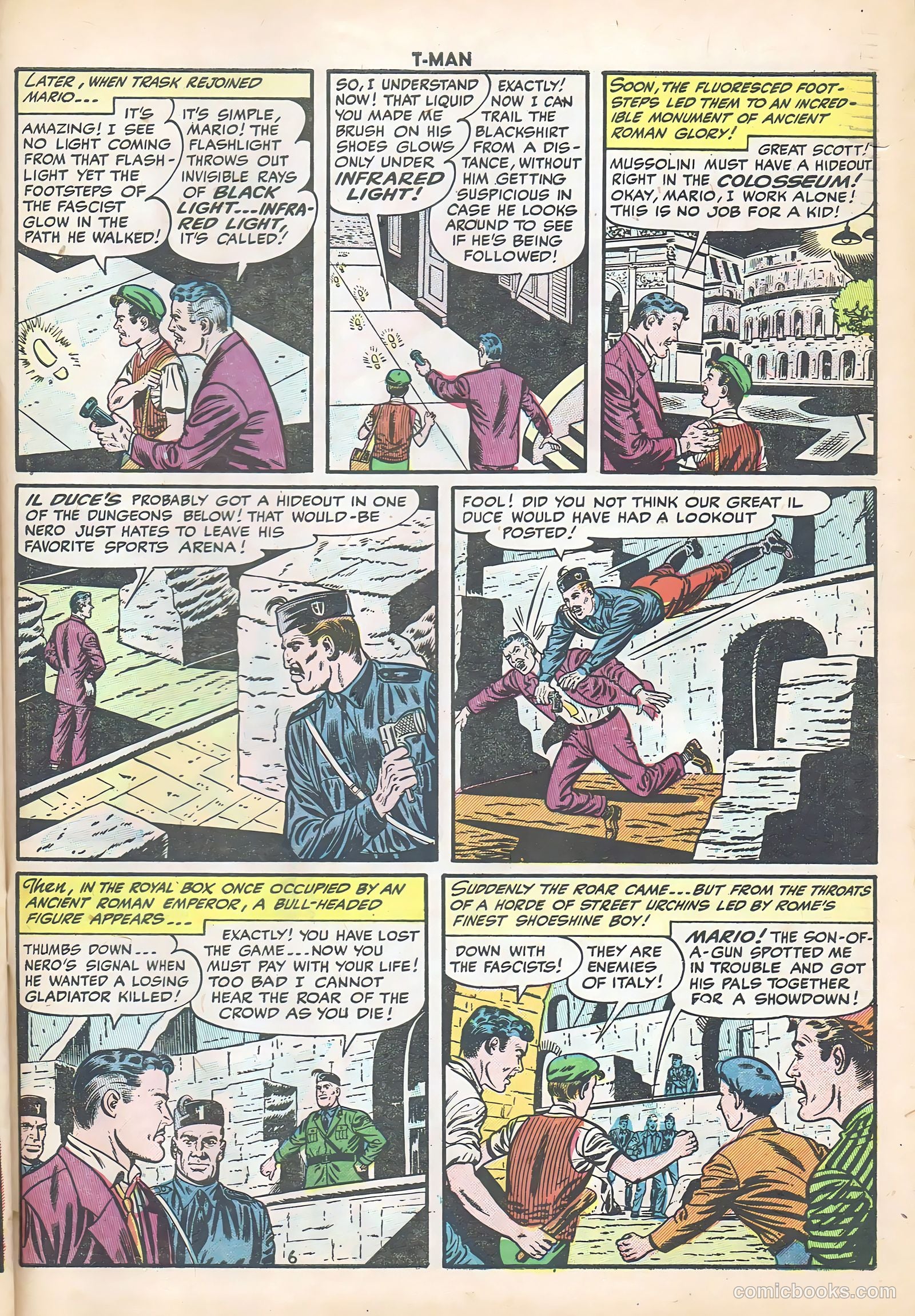 T-Man #21 (1955) — page 31 of 36