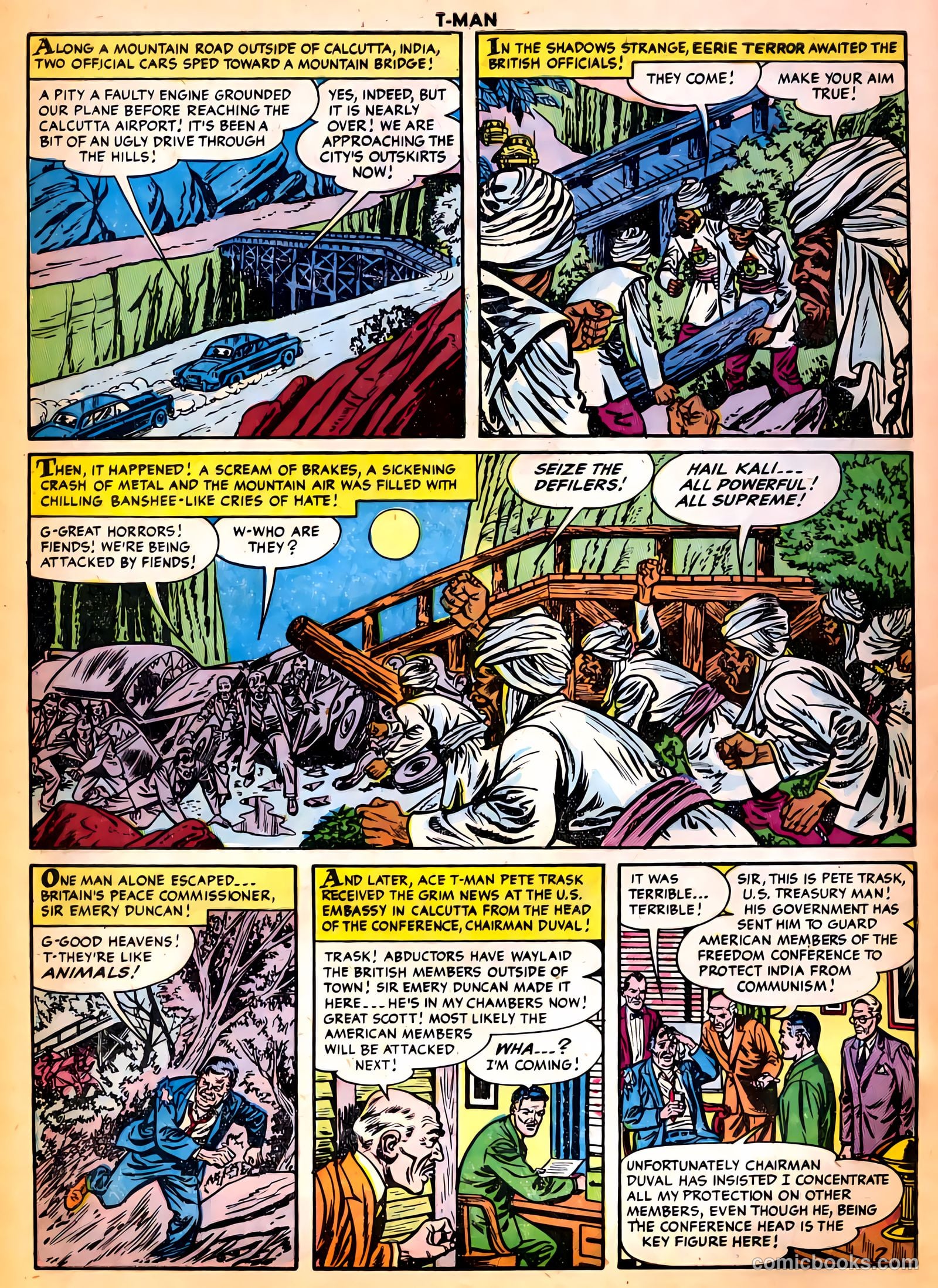 T-Man #22 (1955) — page 4 of 36