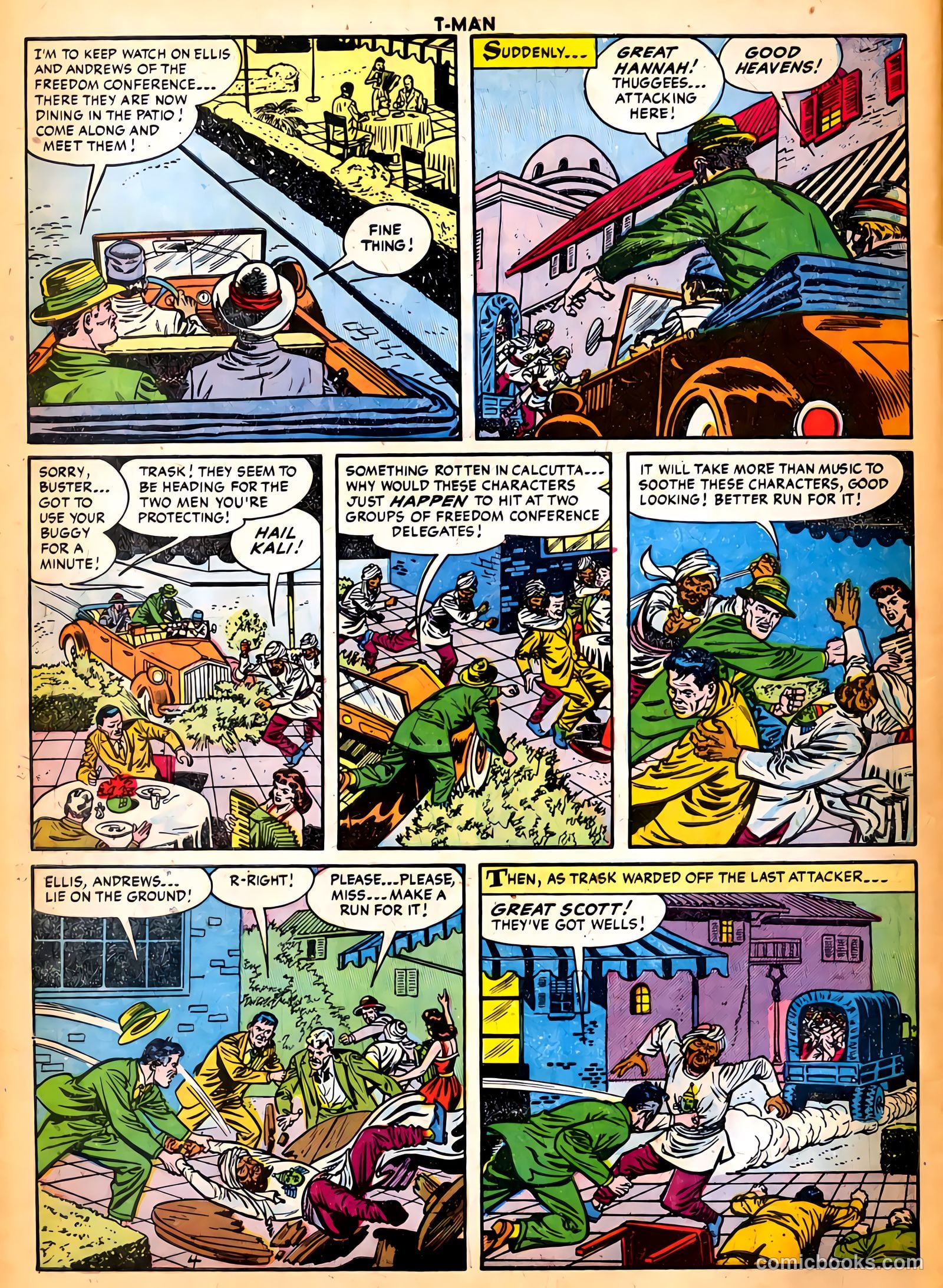 T-Man #22 (1955) — page 6 of 36