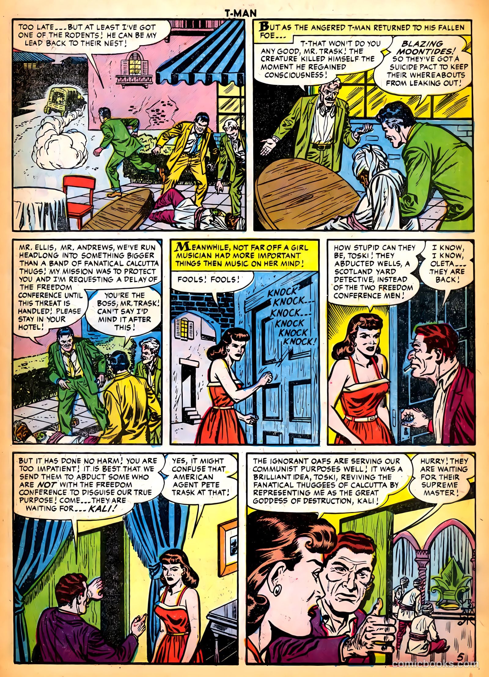 T-Man #22 (1955) — page 7 of 36