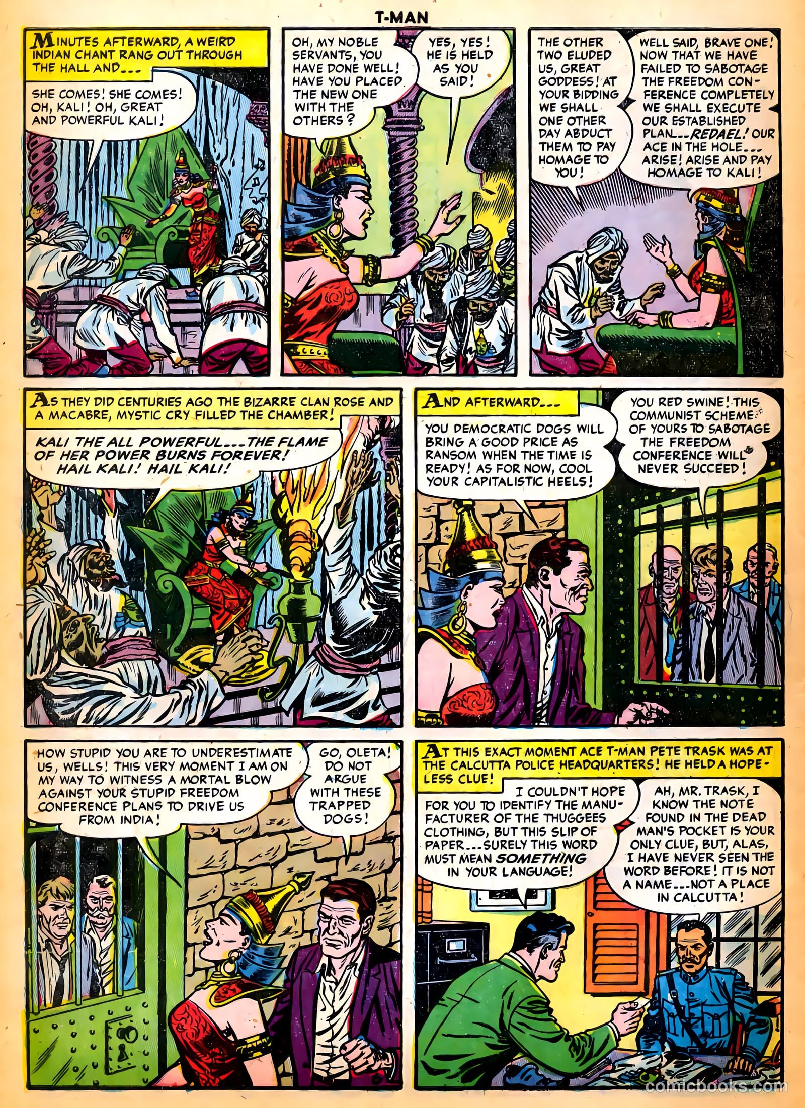 T-Man #22 (1955) — page 8 of 36