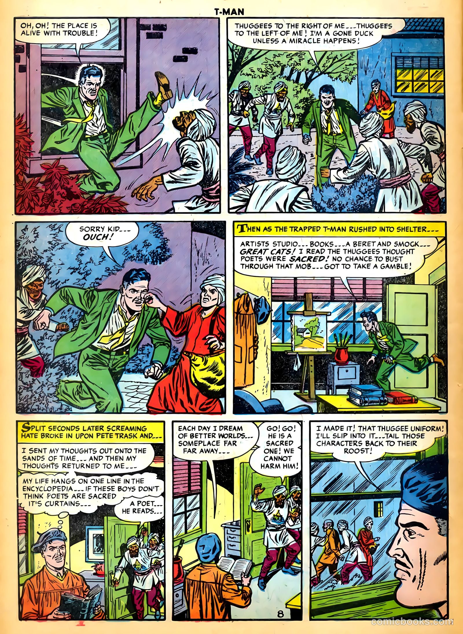 T-Man #22 (1955) — page 10 of 36