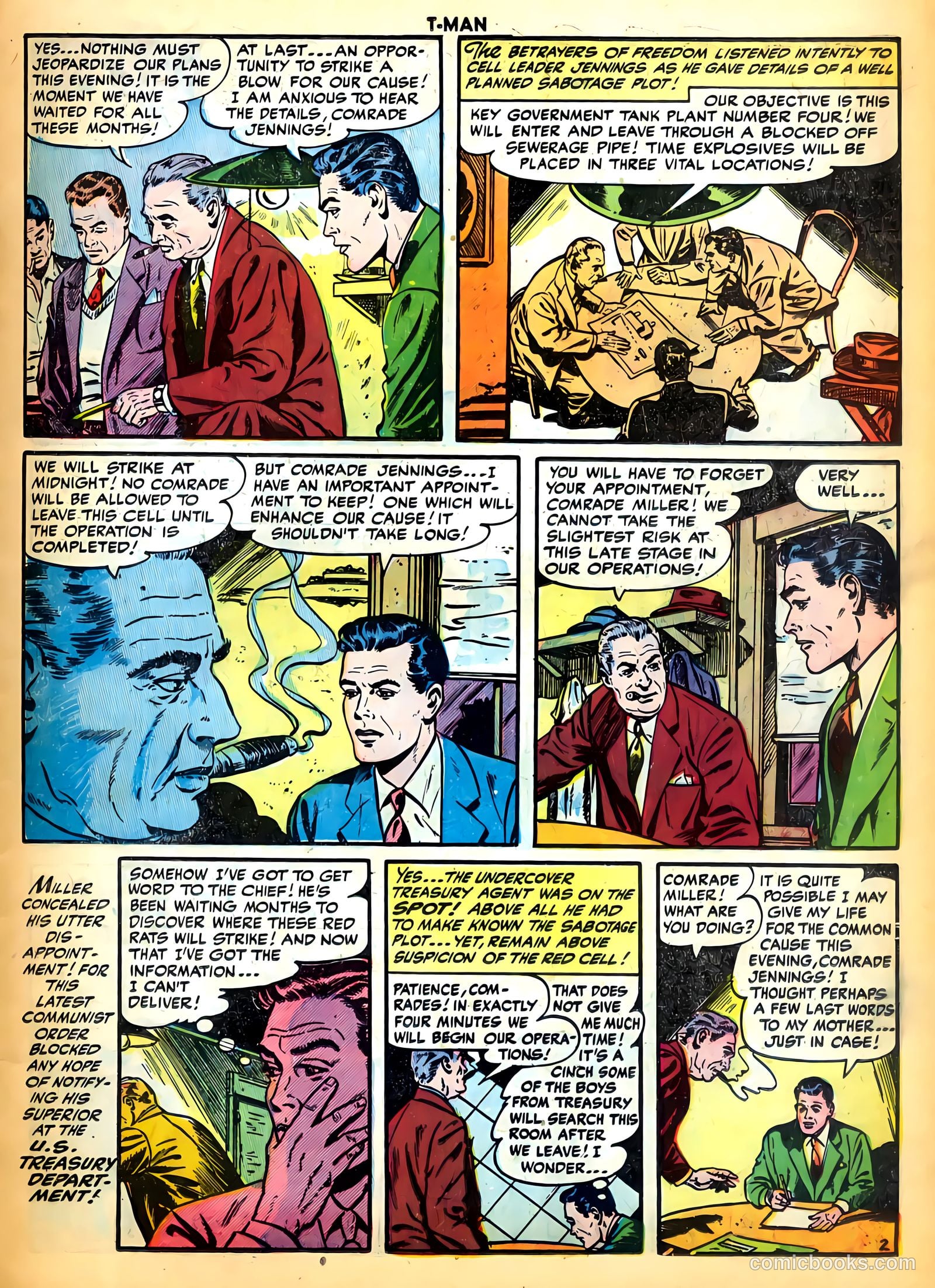 T-Man #22 (1955) — page 15 of 36