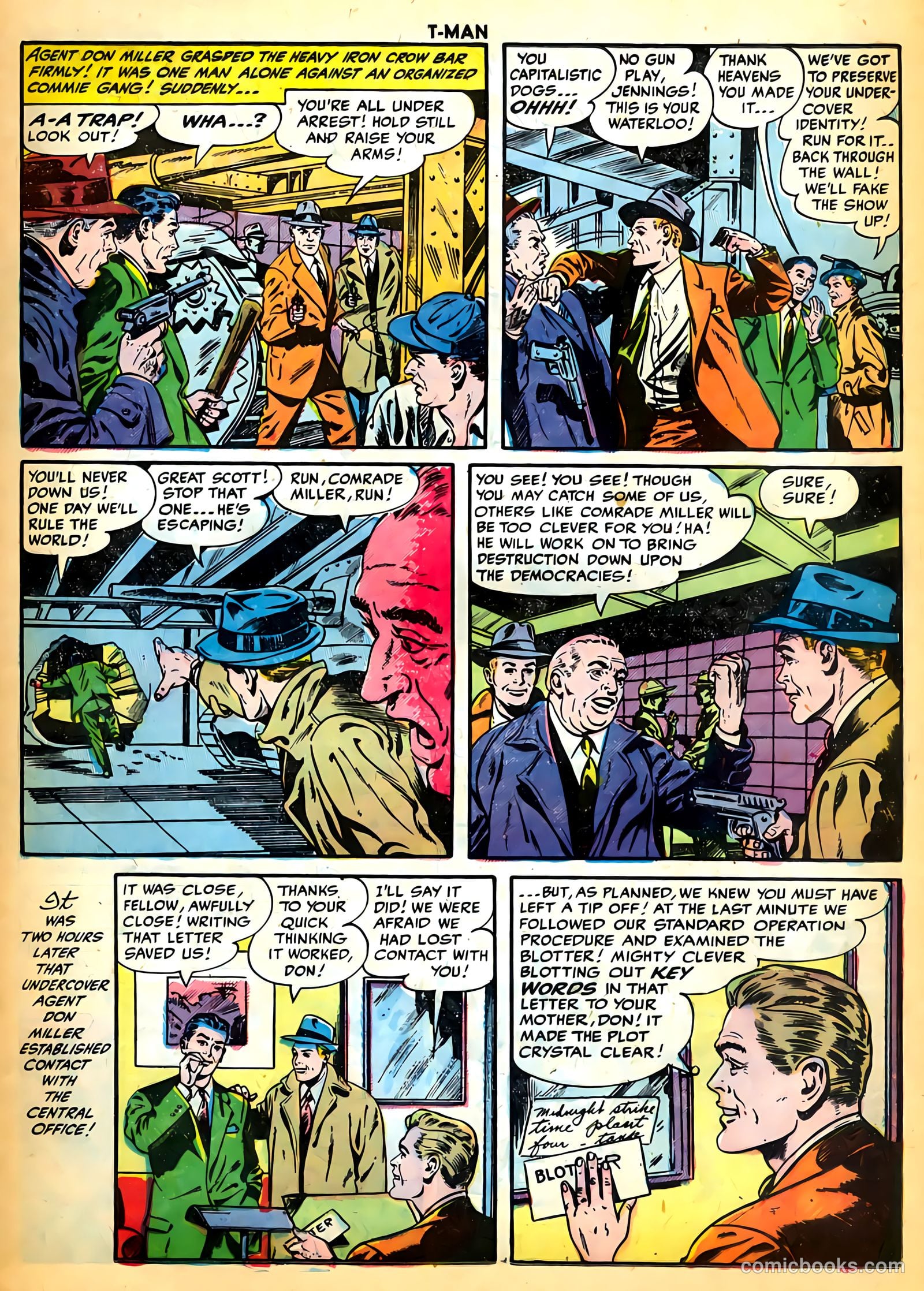 T-Man #22 (1955) — page 17 of 36