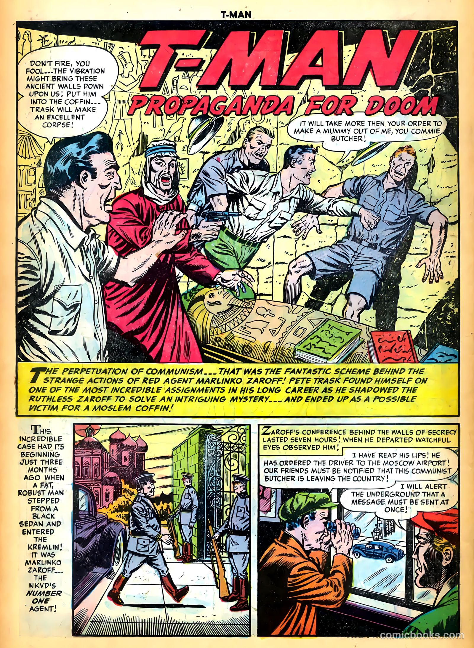 T-Man #22 (1955) — page 18 of 36