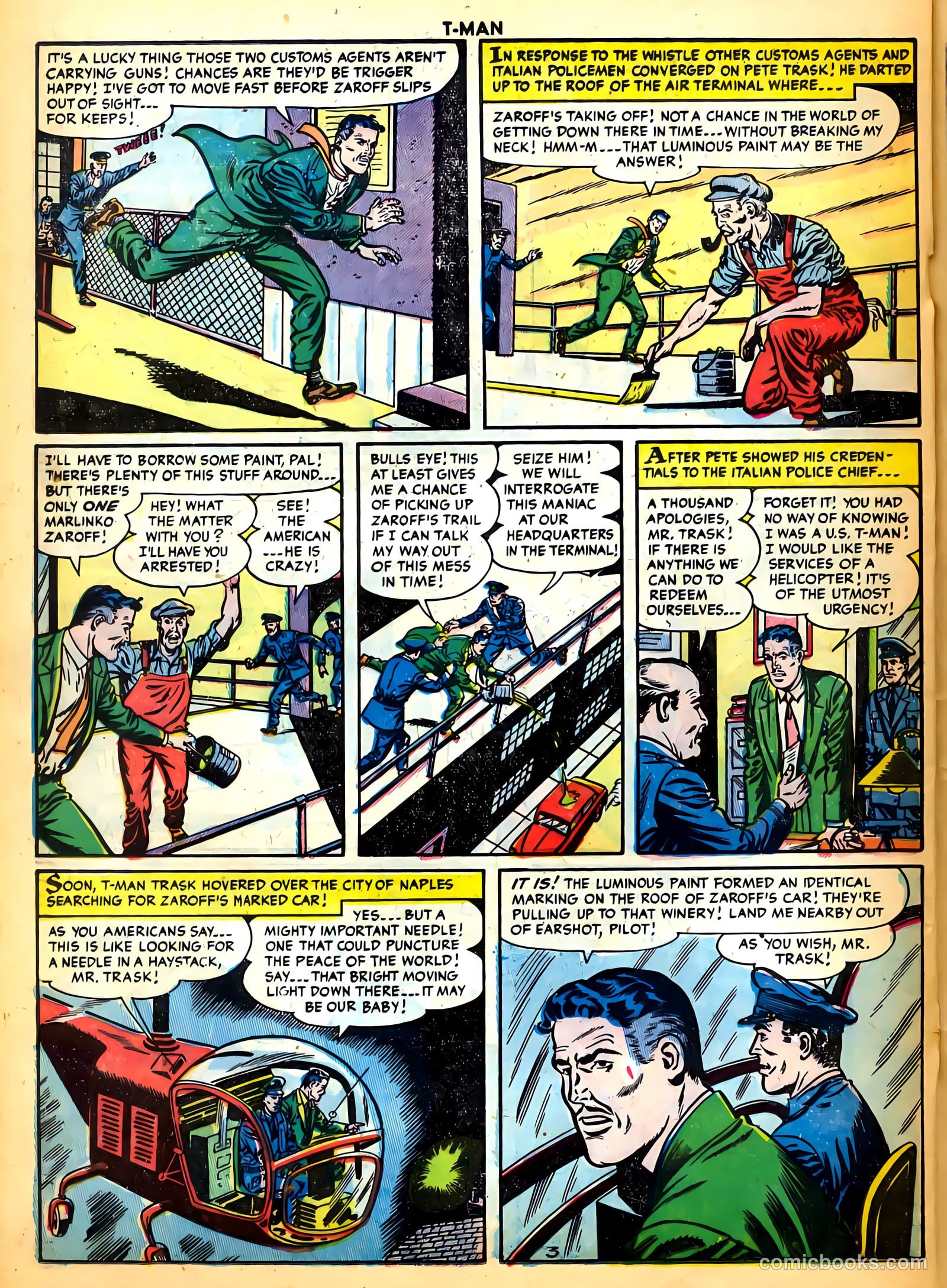 T-Man #22 (1955) — page 20 of 36