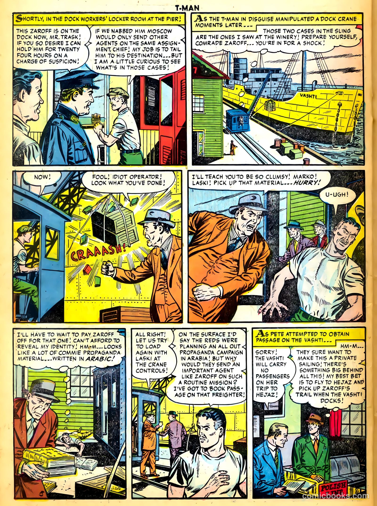 T-Man #22 (1955) — page 22 of 36