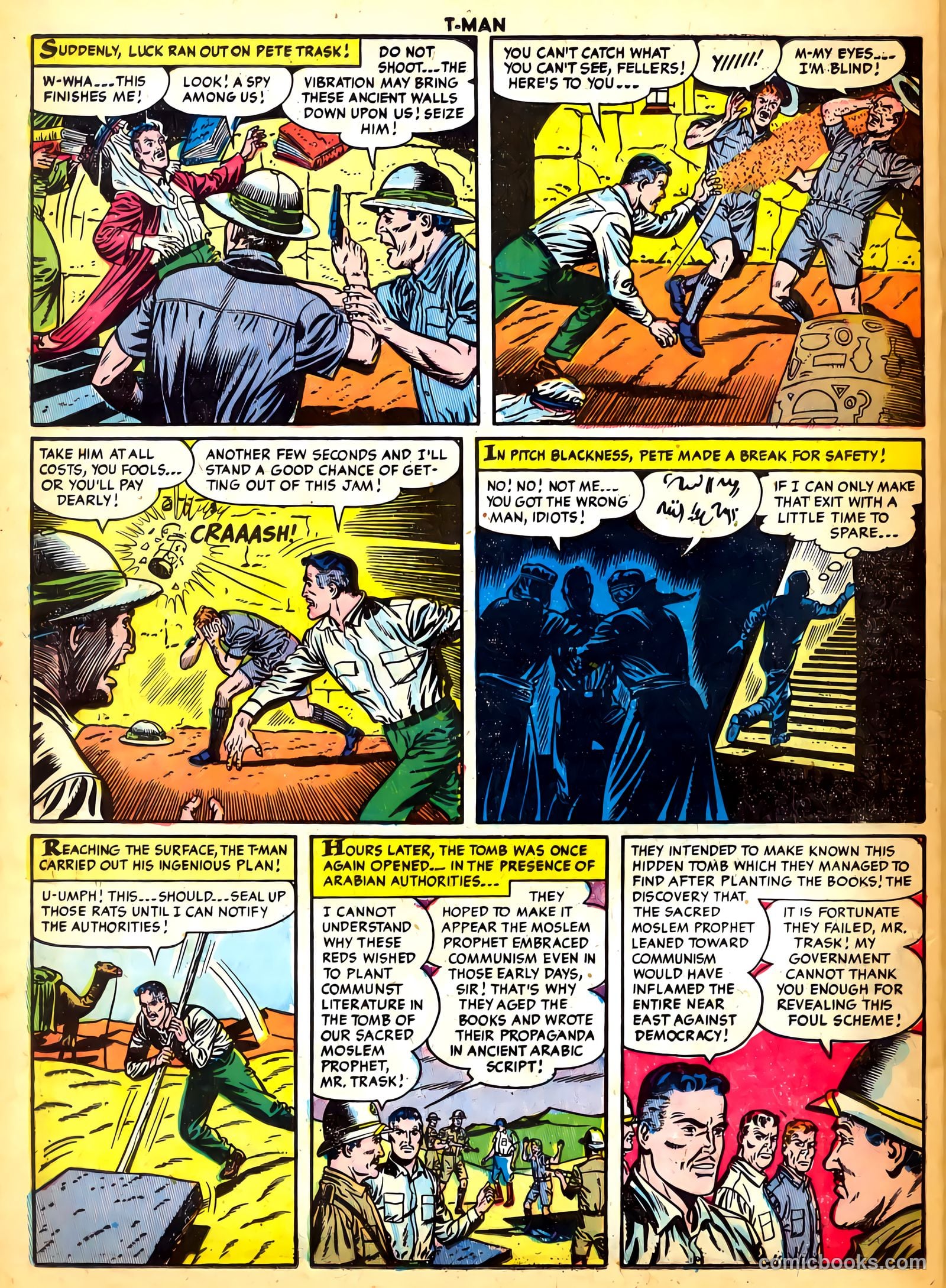 T-Man #22 (1955) — page 24 of 36