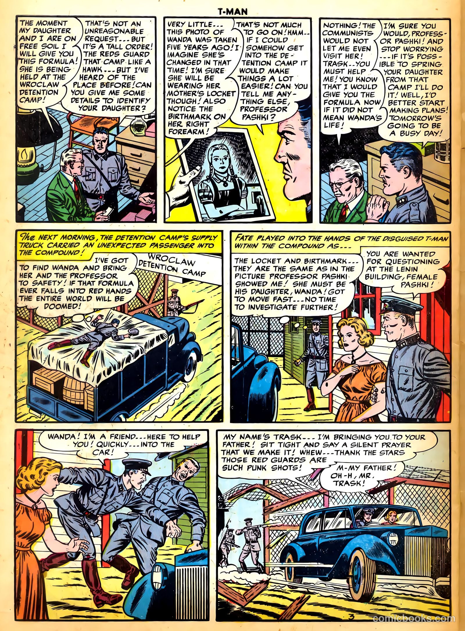 T-Man #22 (1955) — page 28 of 36