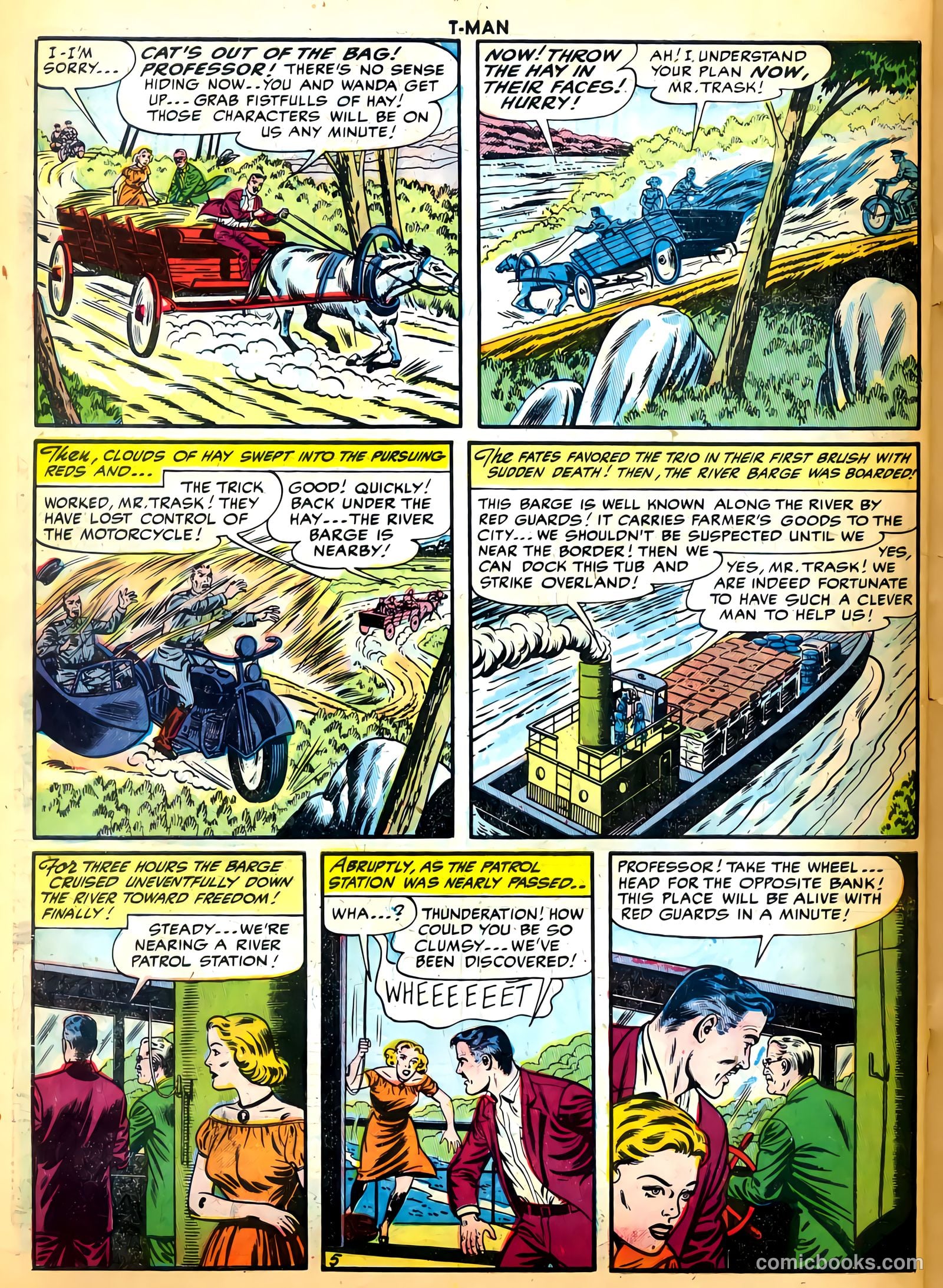 T-Man #22 (1955) — page 30 of 36