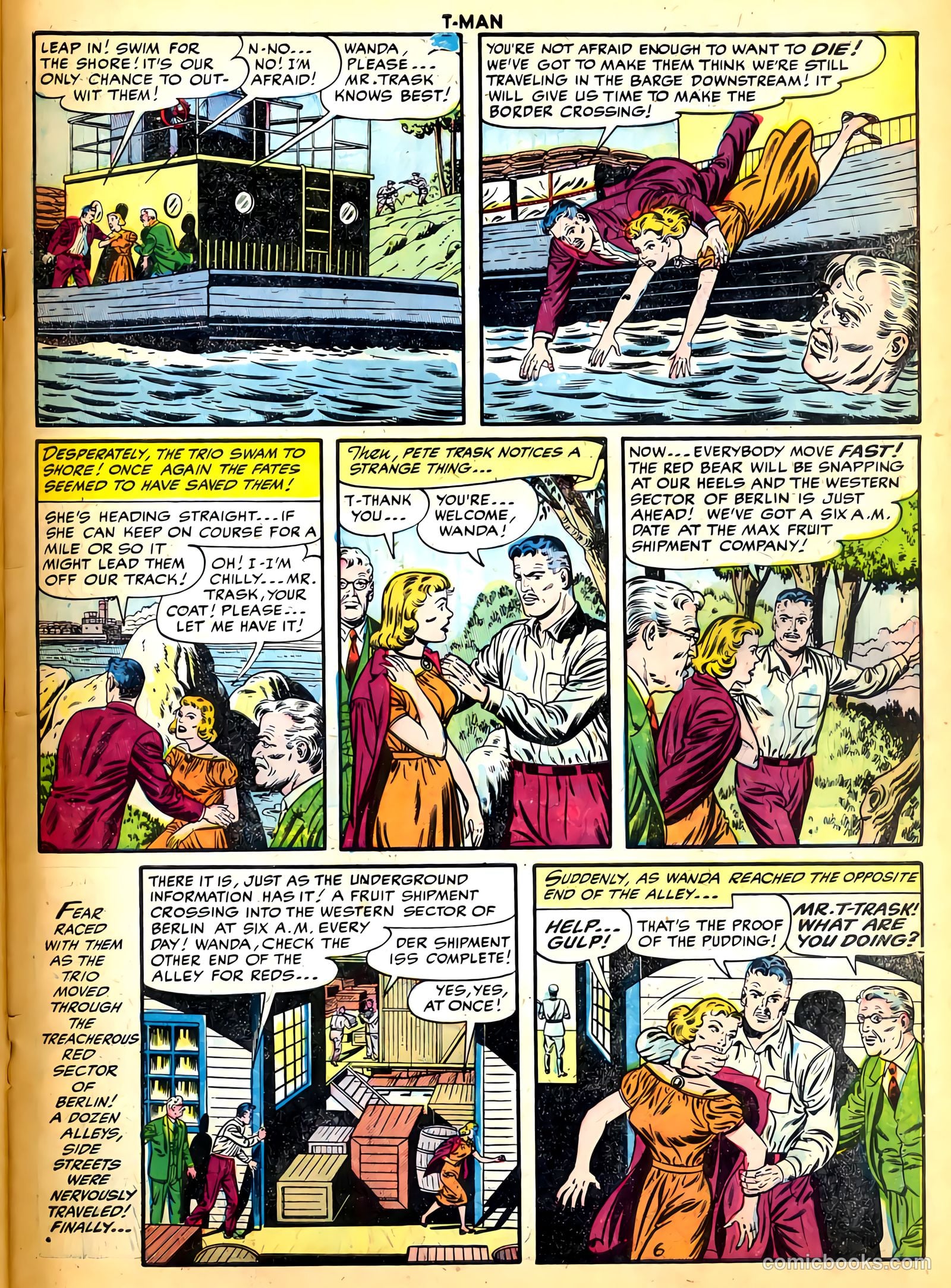 T-Man #22 (1955) — page 31 of 36