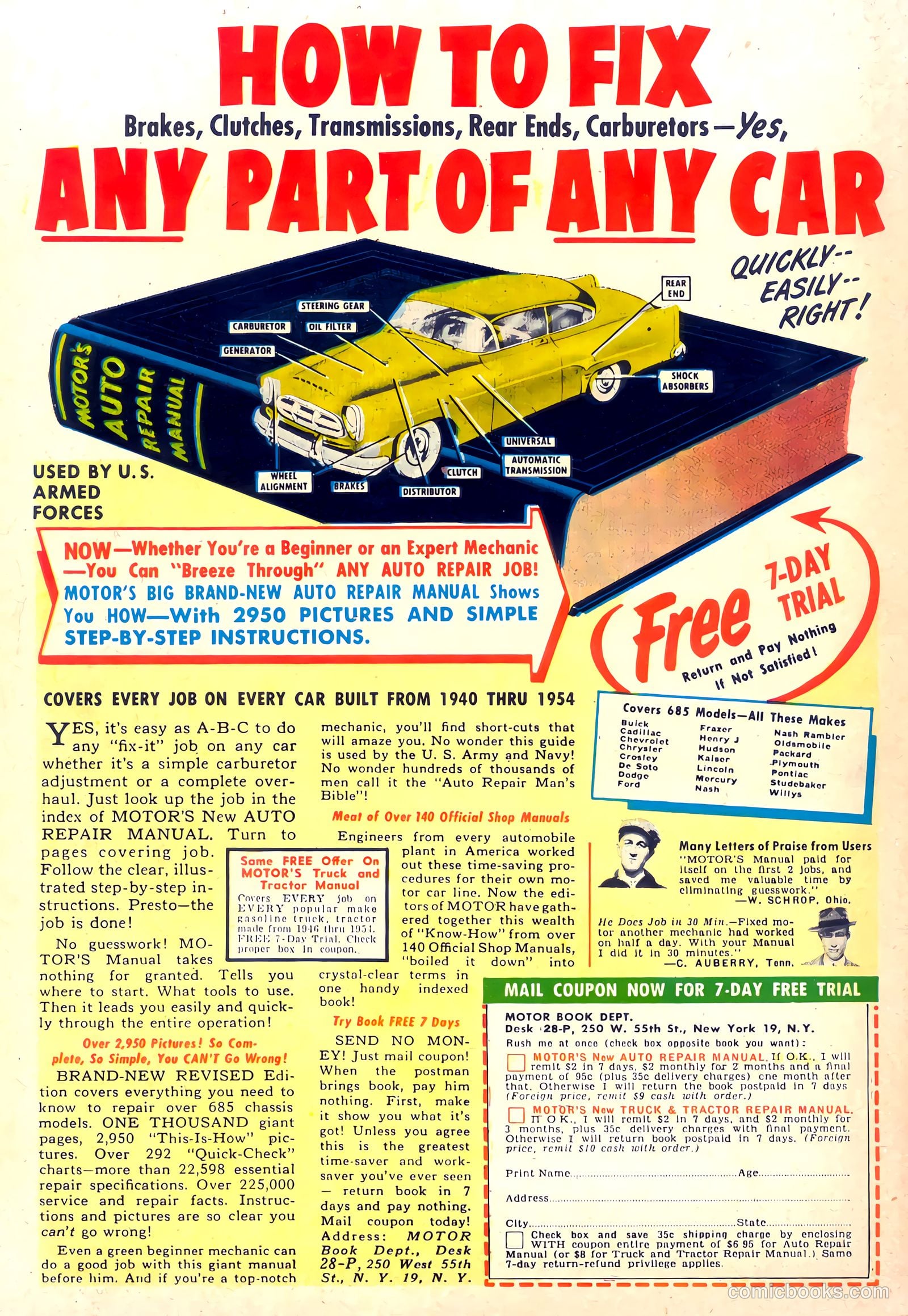 T-Man #22 (1955) — page 36 of 36