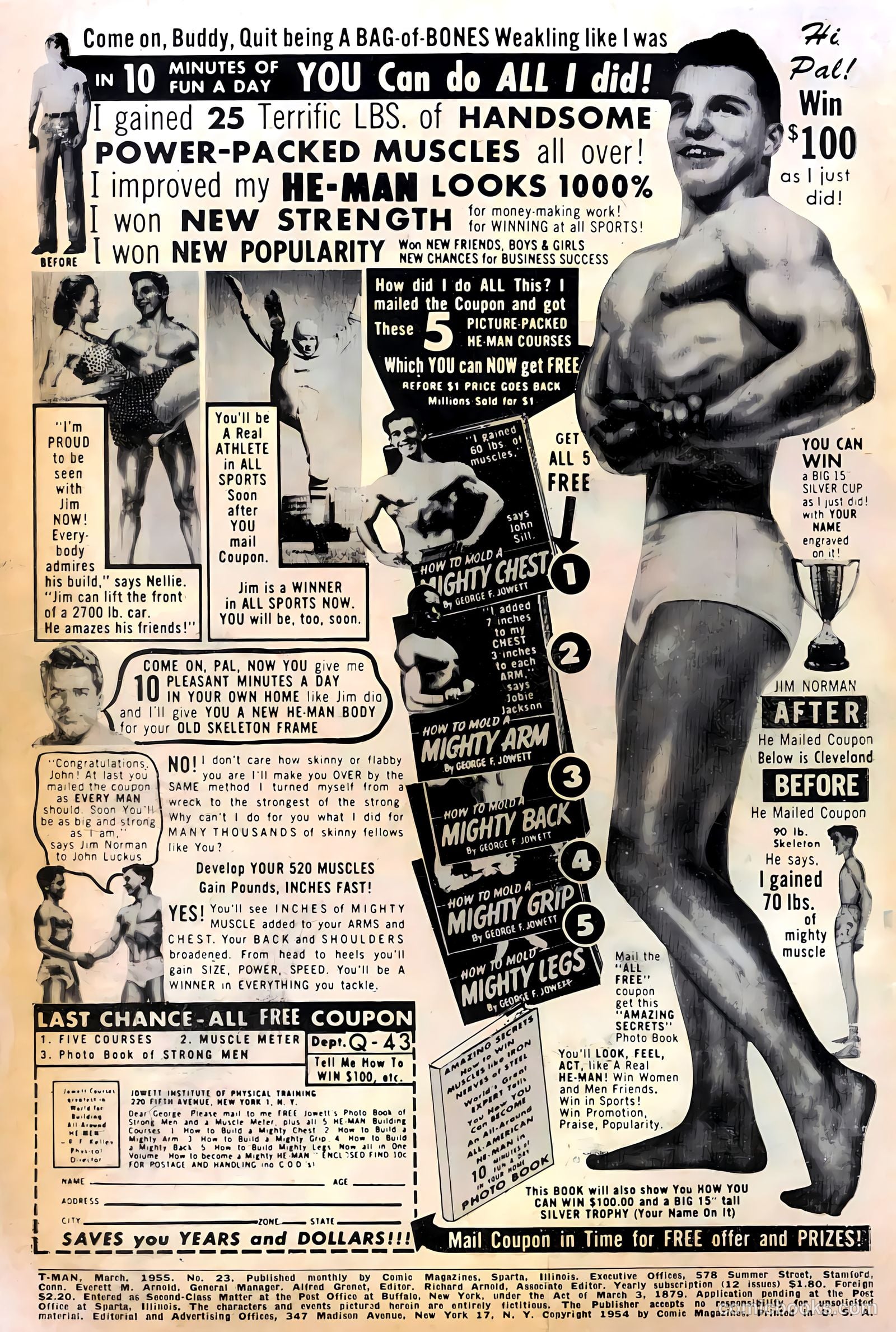 T-Man #23 (1955) — page 2 of 36