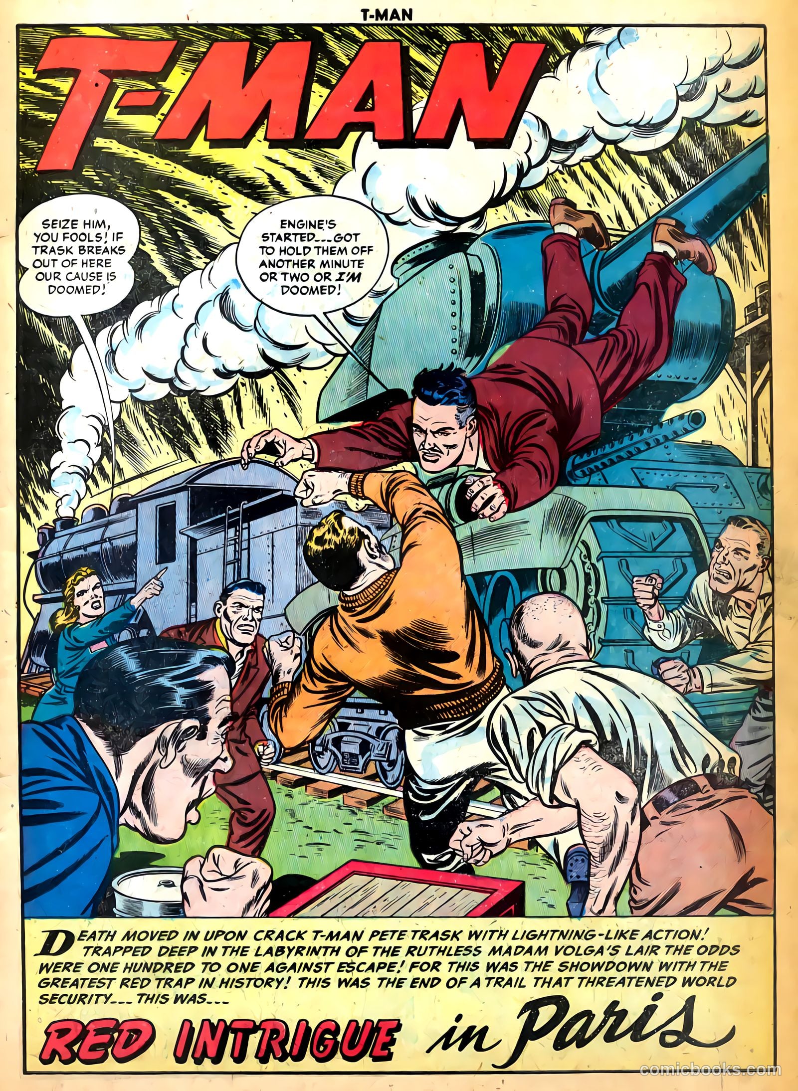 T-Man #23 (1955) — page 3 of 36