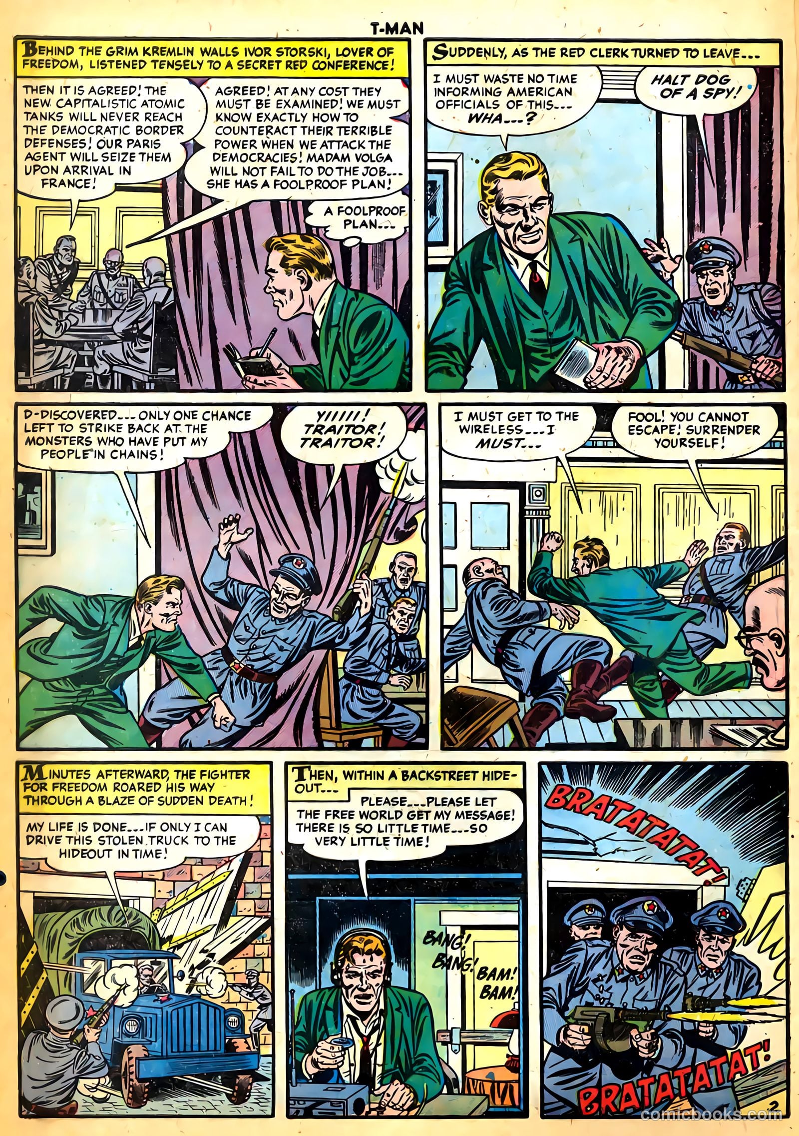 T-Man #23 (1955) — page 4 of 36