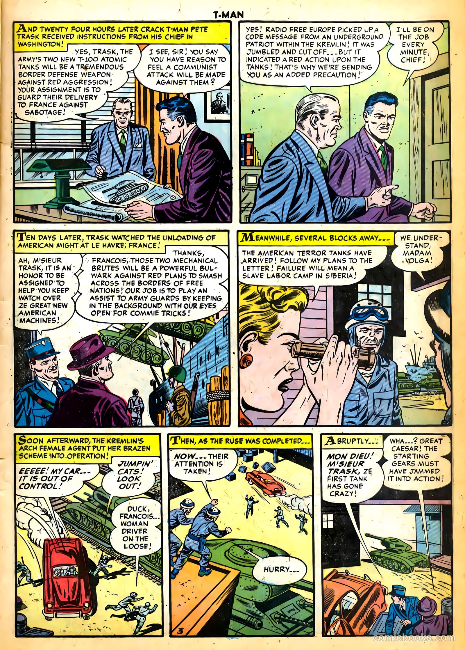 T-Man #23 (1955) — page 5 of 36