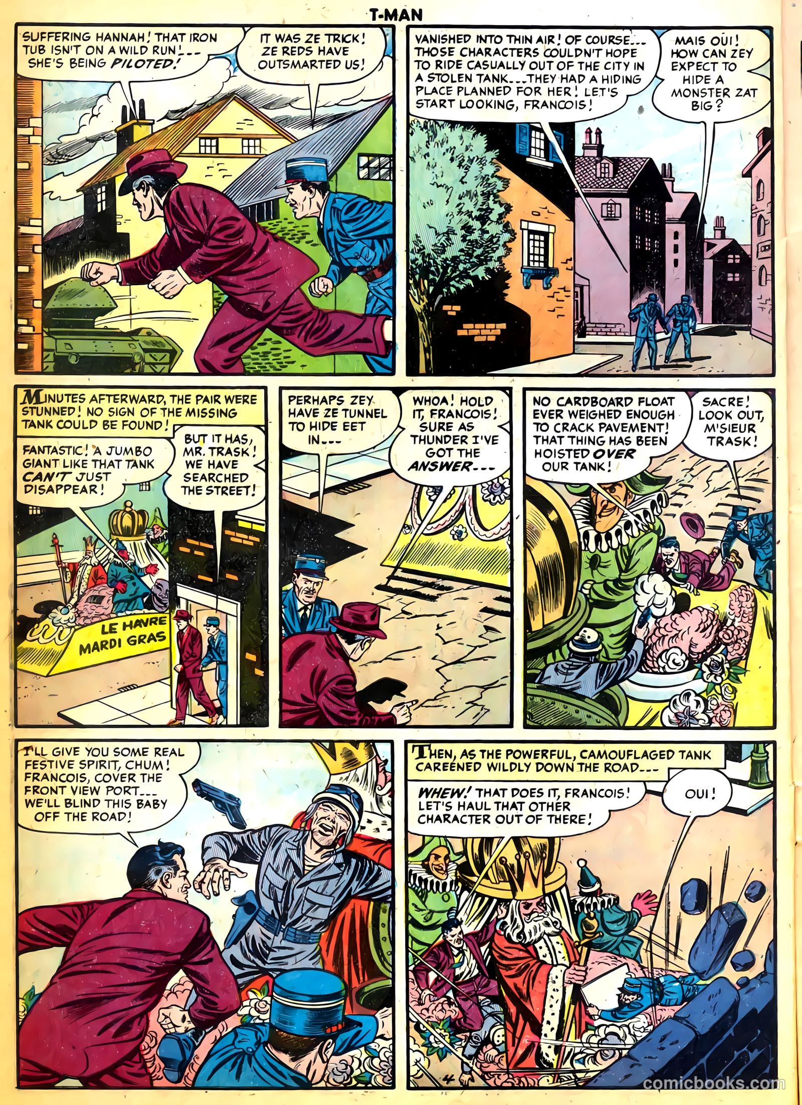 T-Man #23 (1955) — page 6 of 36