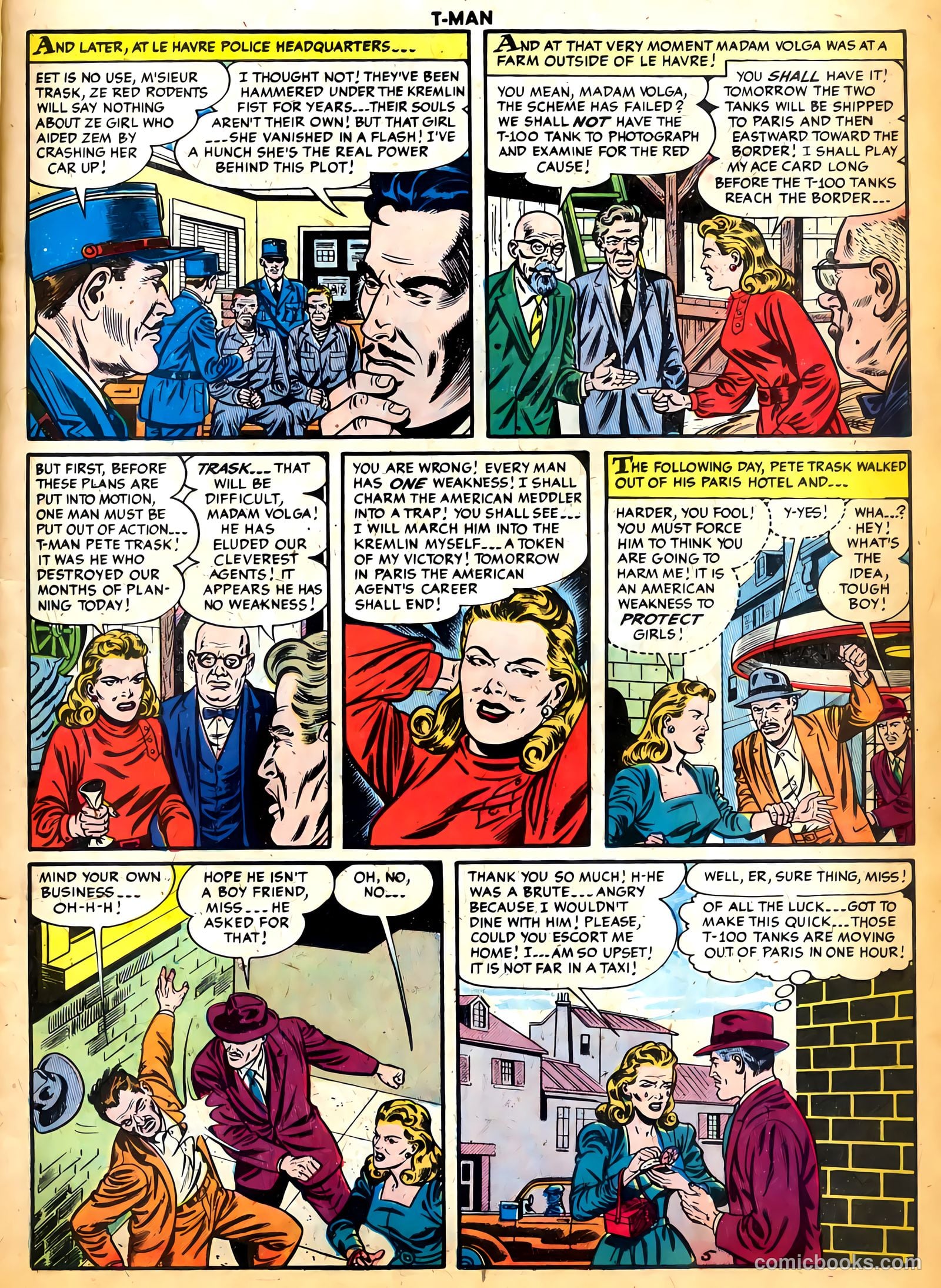 T-Man #23 (1955) — page 7 of 36