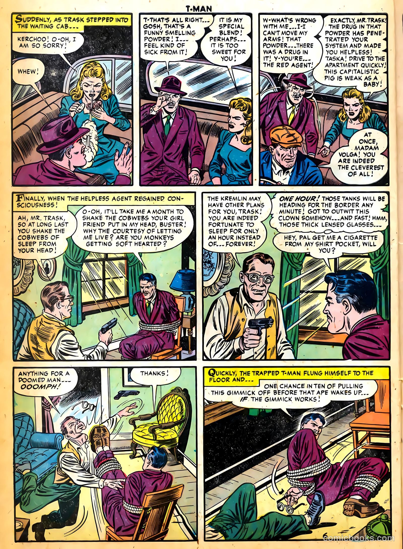 T-Man #23 (1955) — page 8 of 36
