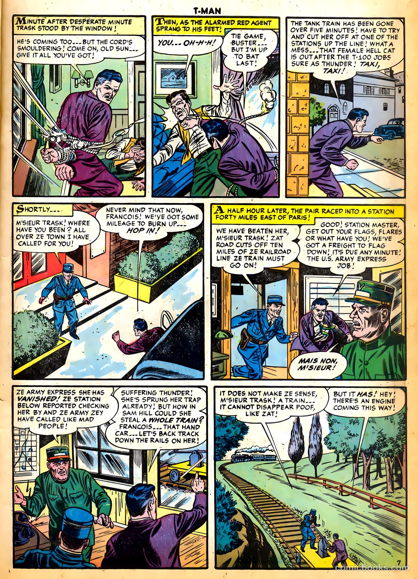 T-Man #23 (1955) — page 9 of 36