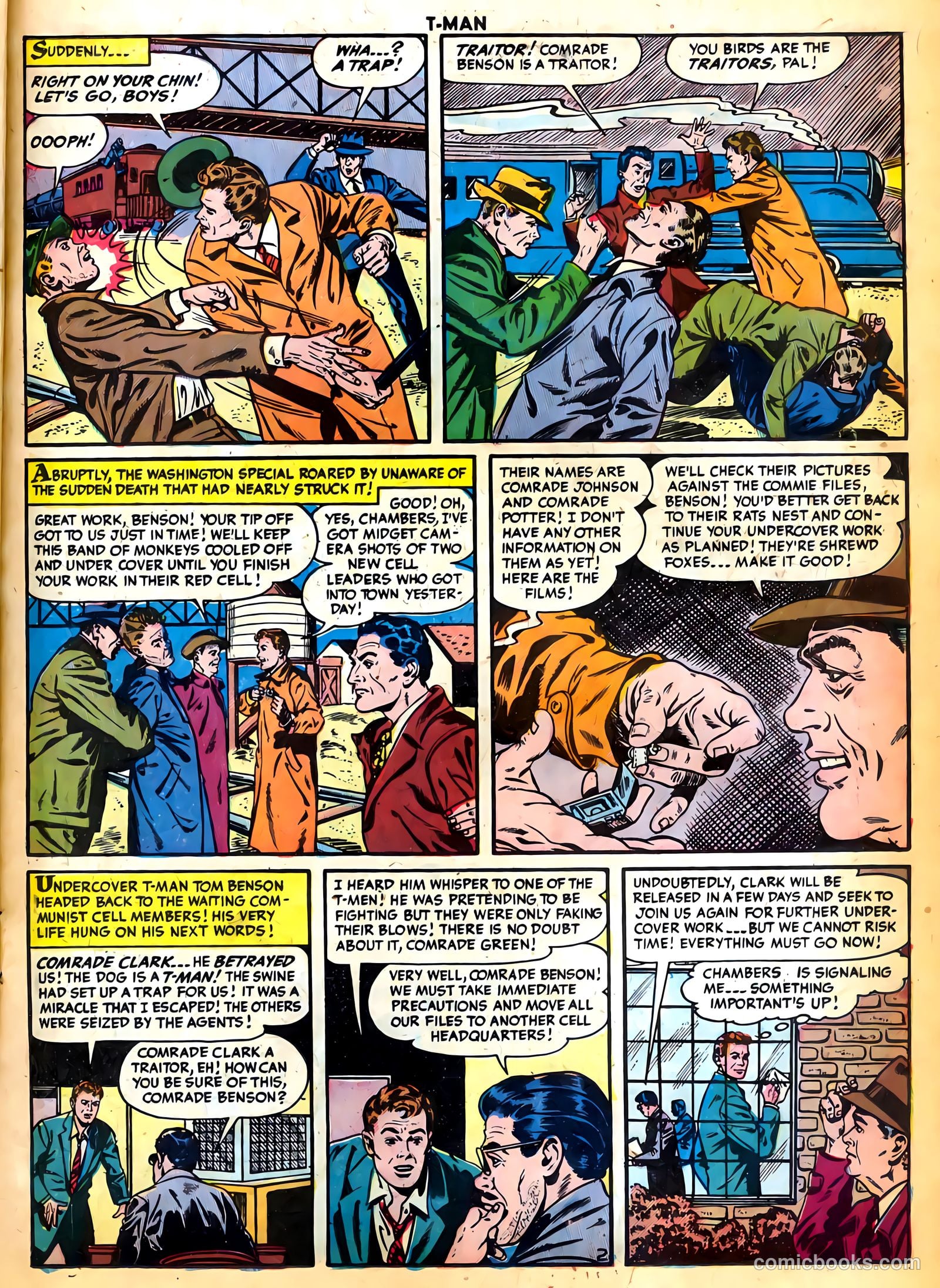 T-Man #23 (1955) — page 15 of 36