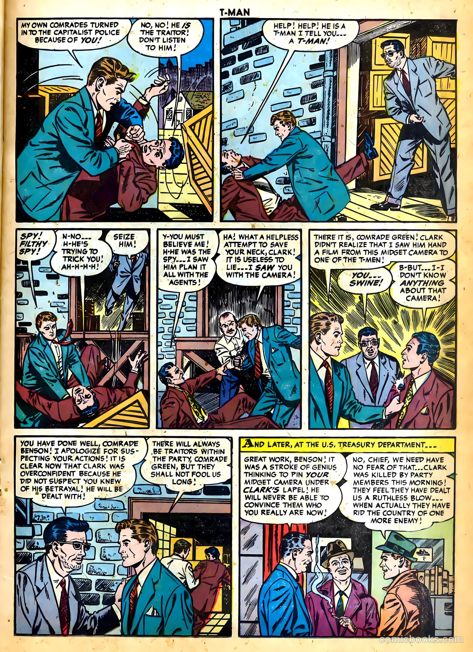 T-Man #23 (1955) — page 17 of 36