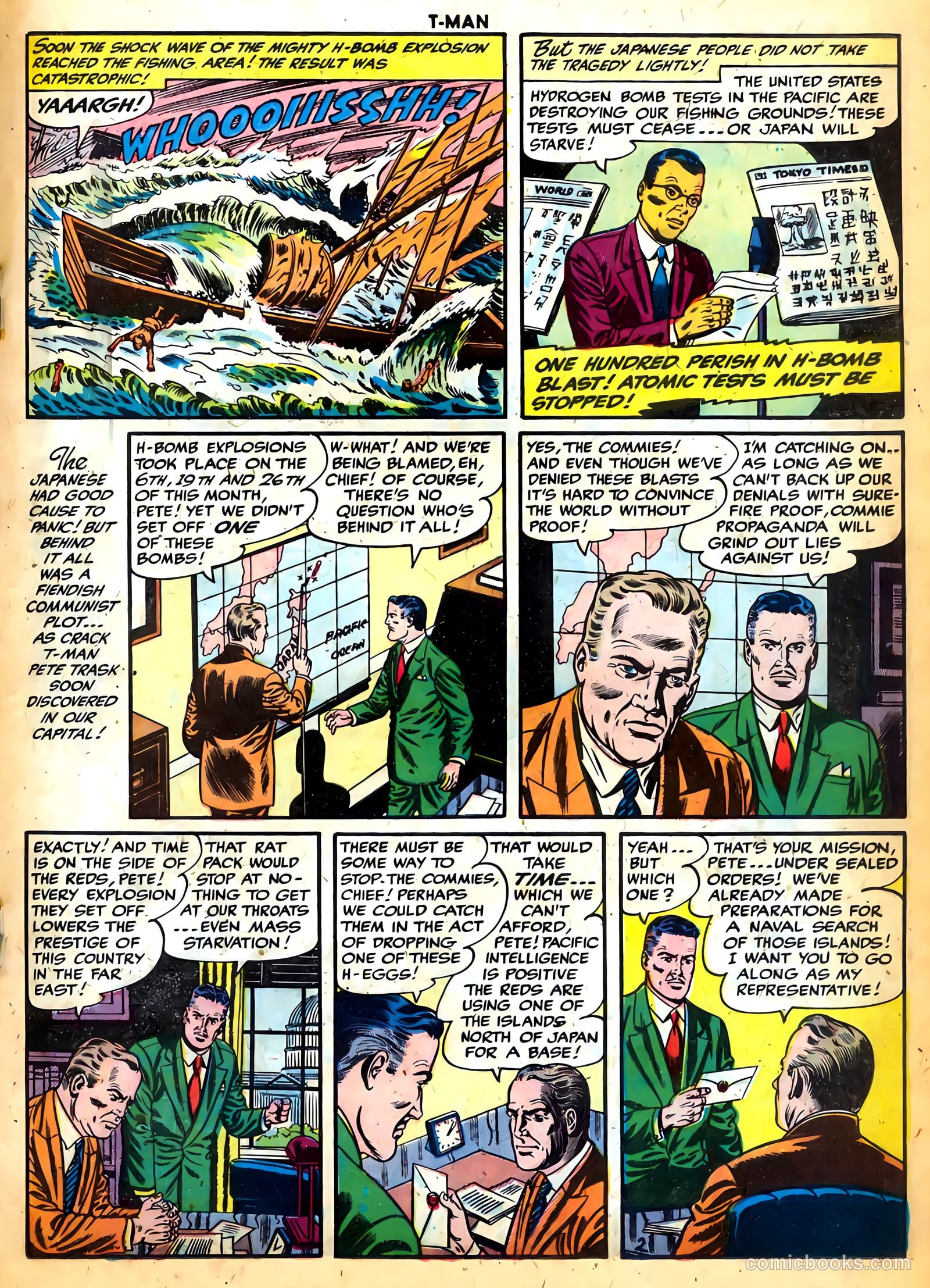 T-Man #23 (1955) — page 19 of 36