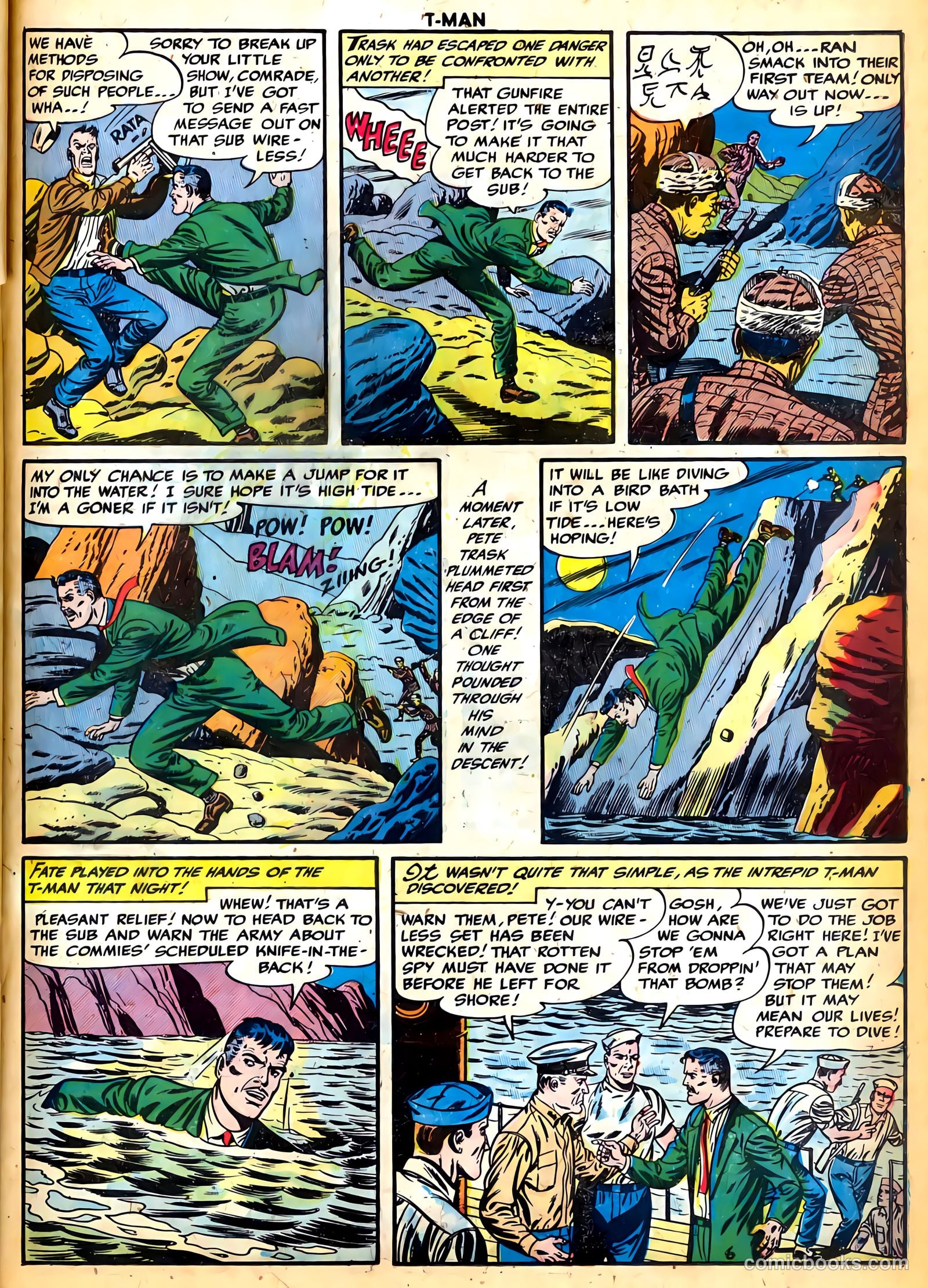 T-Man #23 (1955) — page 23 of 36